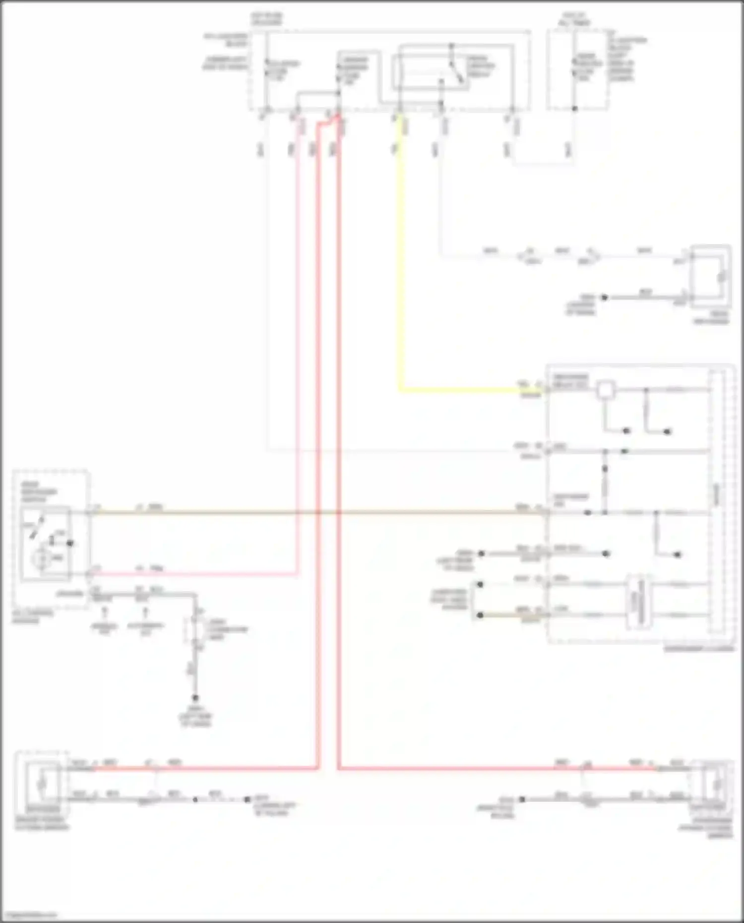 Wiring diagram a/c control module for Hyundai Venue I (2019-2024) (2 of 8)