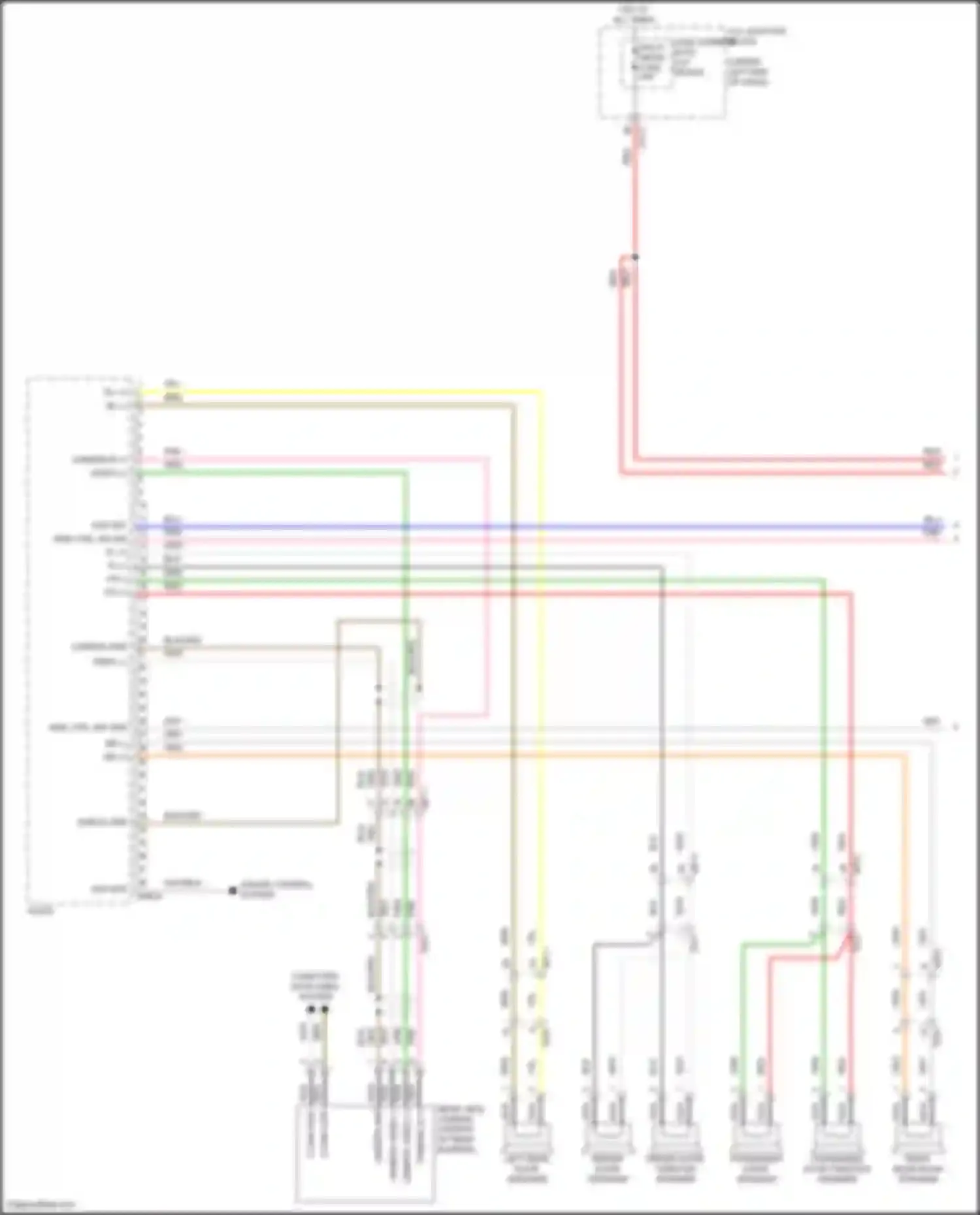 Wiring diagram blk/org for Hyundai Venue I (2019-2024) (9 of 20)