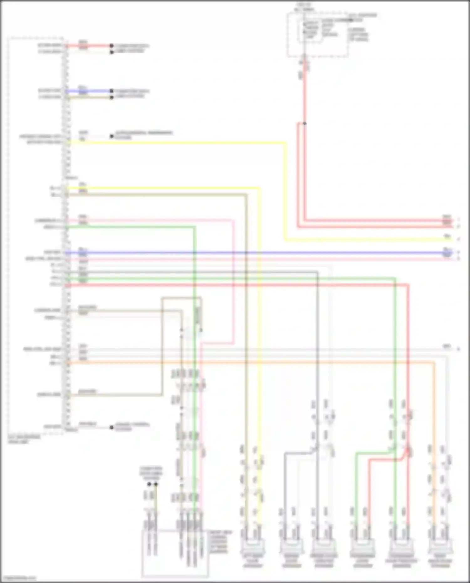 Wiring diagram c-can high for Hyundai Venue I (2019-2024) (6 of 23)
