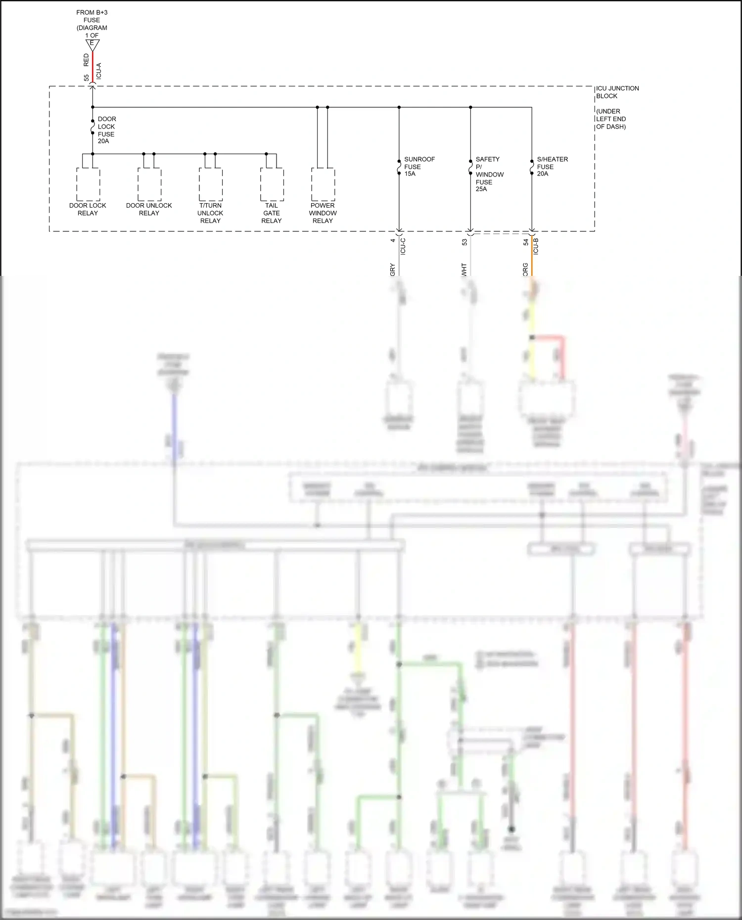 Wiring diagram ips control for Hyundai Venue I (2019-2024) (5 of 5)
