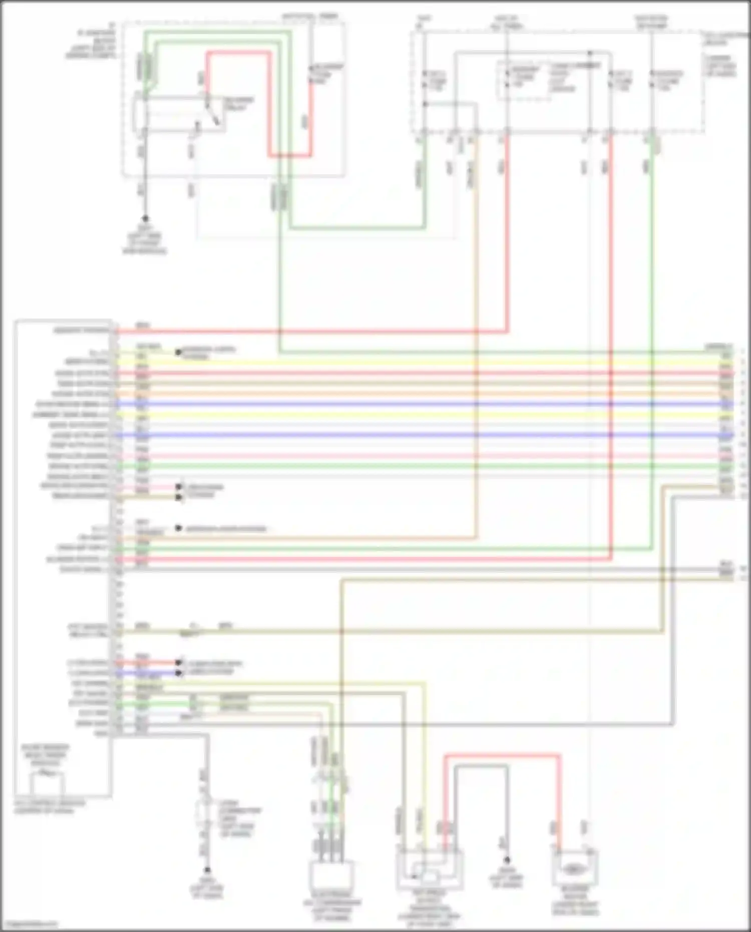 Wiring diagram on input for Hyundai Venue I (2019-2024) (1 of 6)