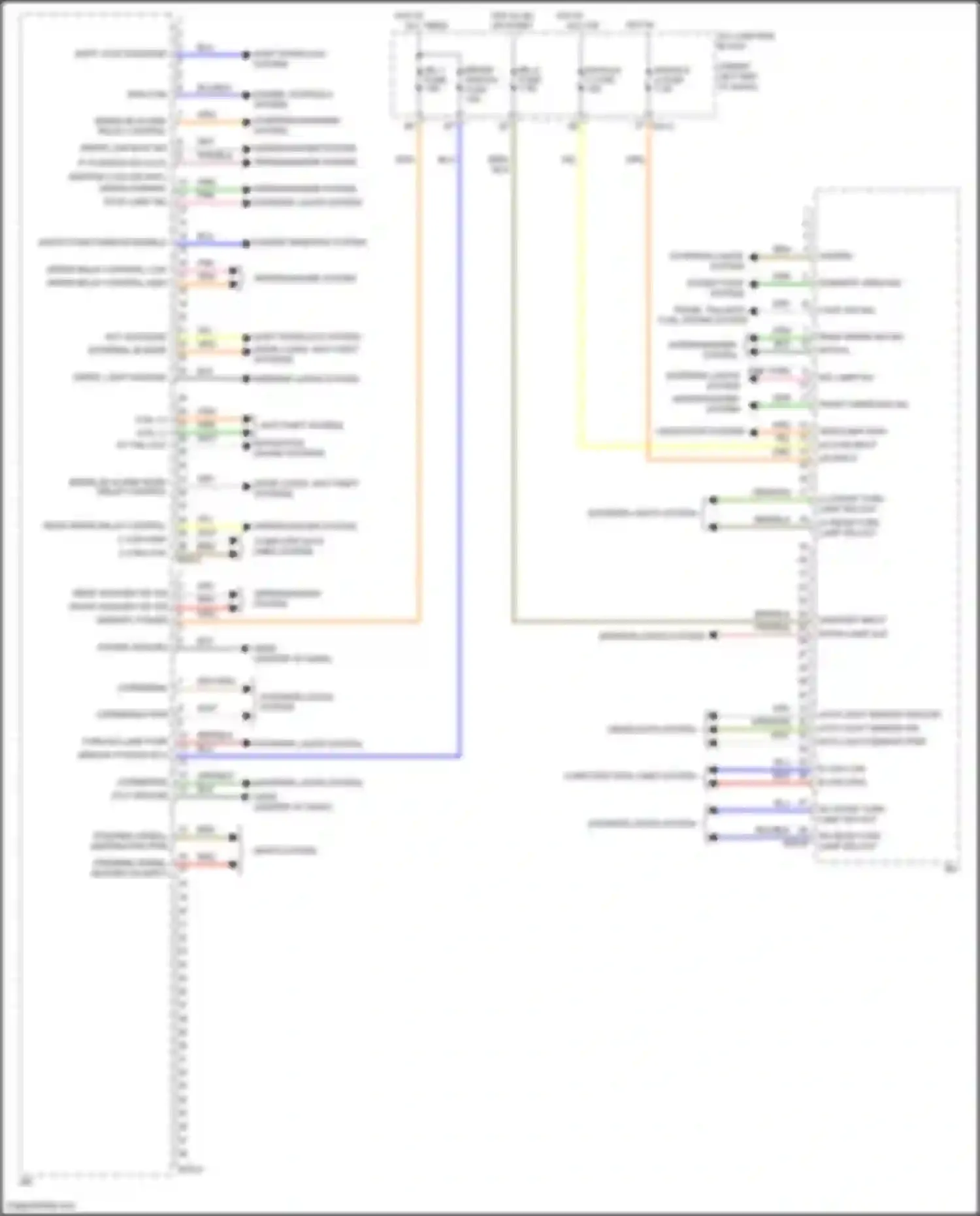 Wiring diagram turn sig lamp pwr in for Hyundai Venue I (2019-2024) (1 of 1)