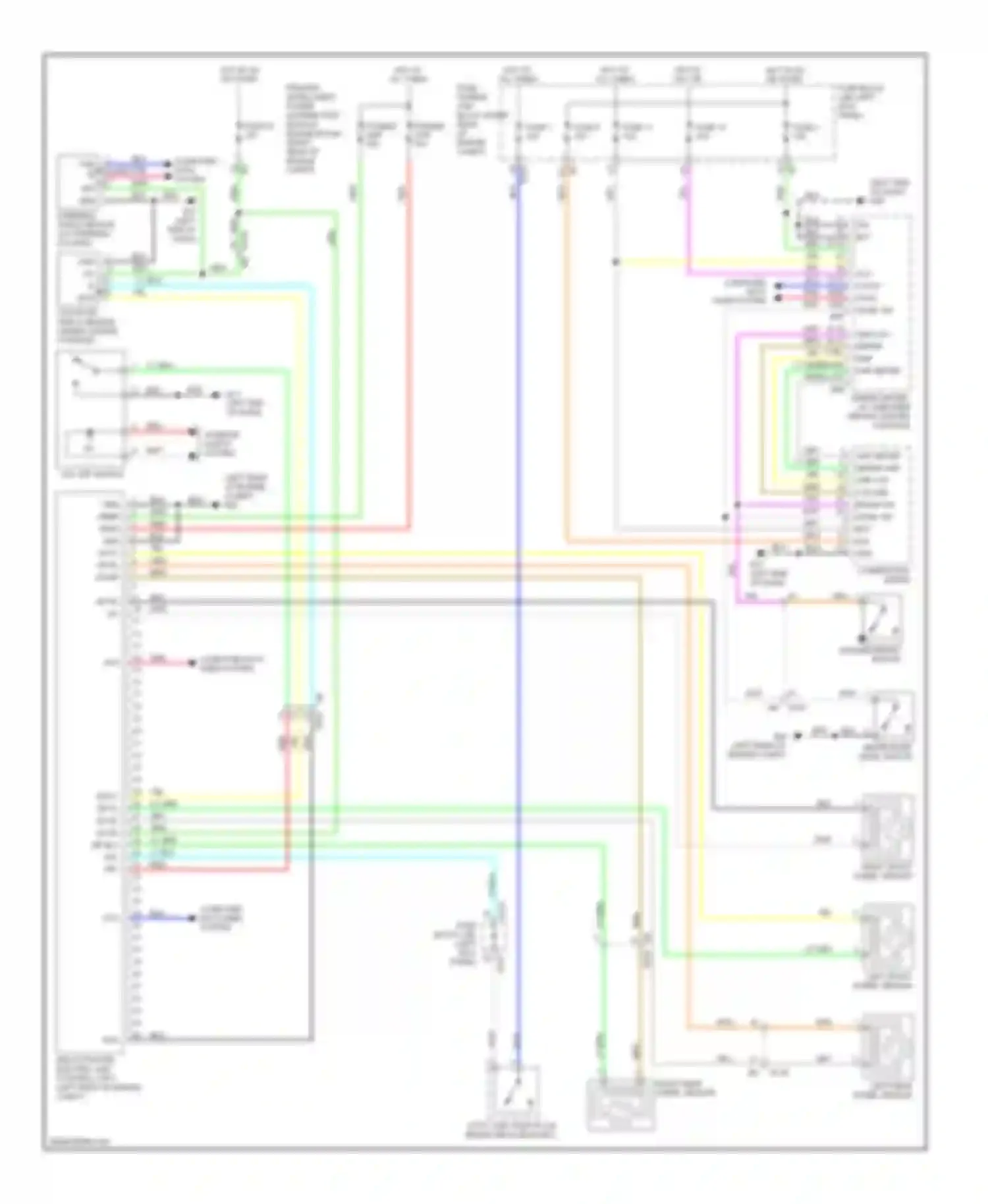 EX35 Infiniti I (2007-2013): Anti-lock brakes circuit