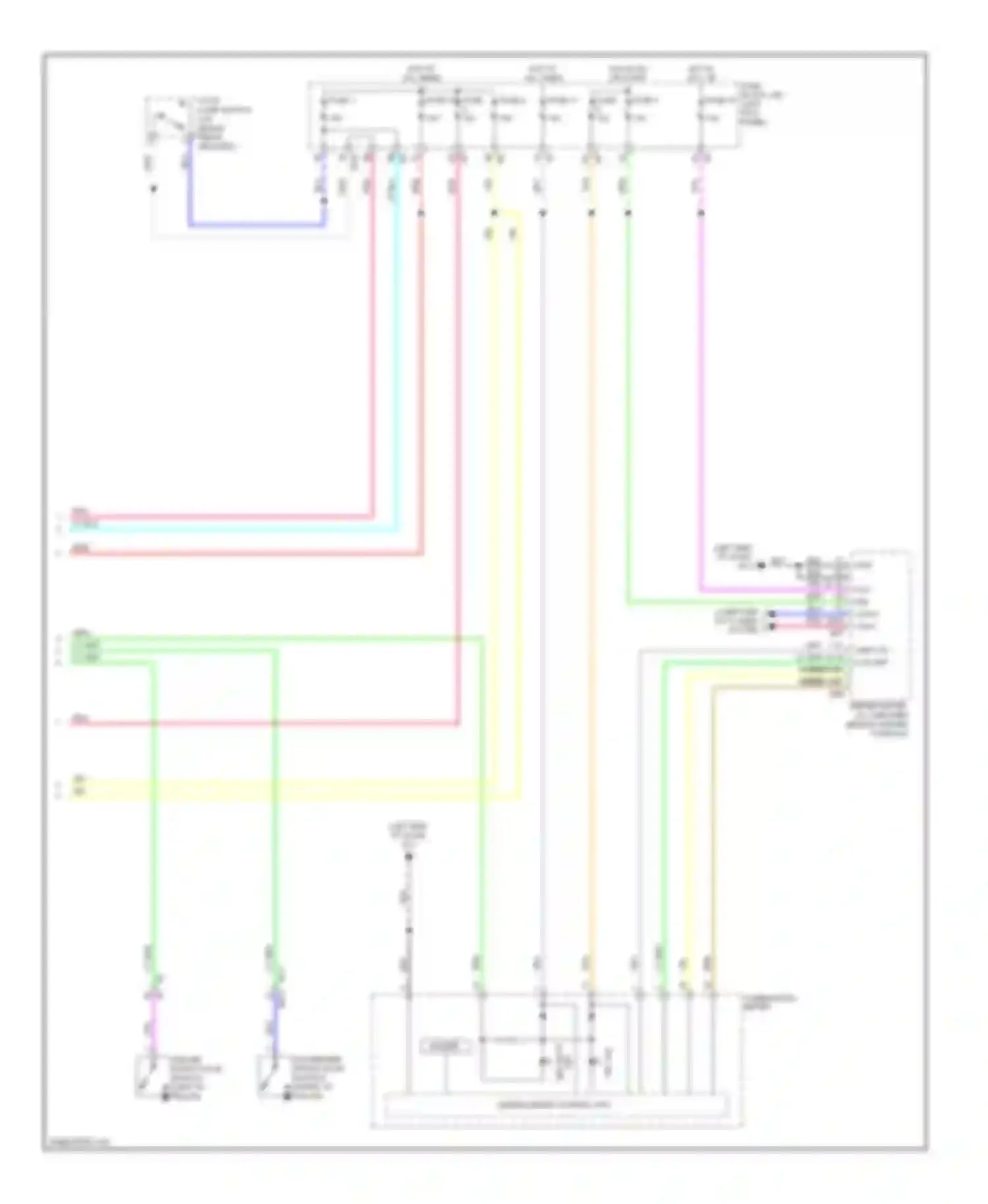 EX35 Infiniti I (2007-2013): Anti-theft circuit (4 of 4)