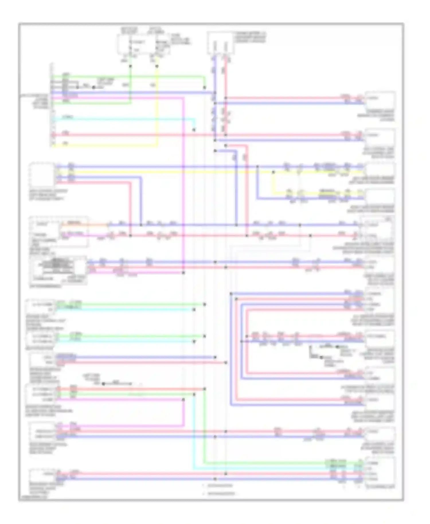 EX35 Infiniti I (2007-2013): Computer data lines circuit