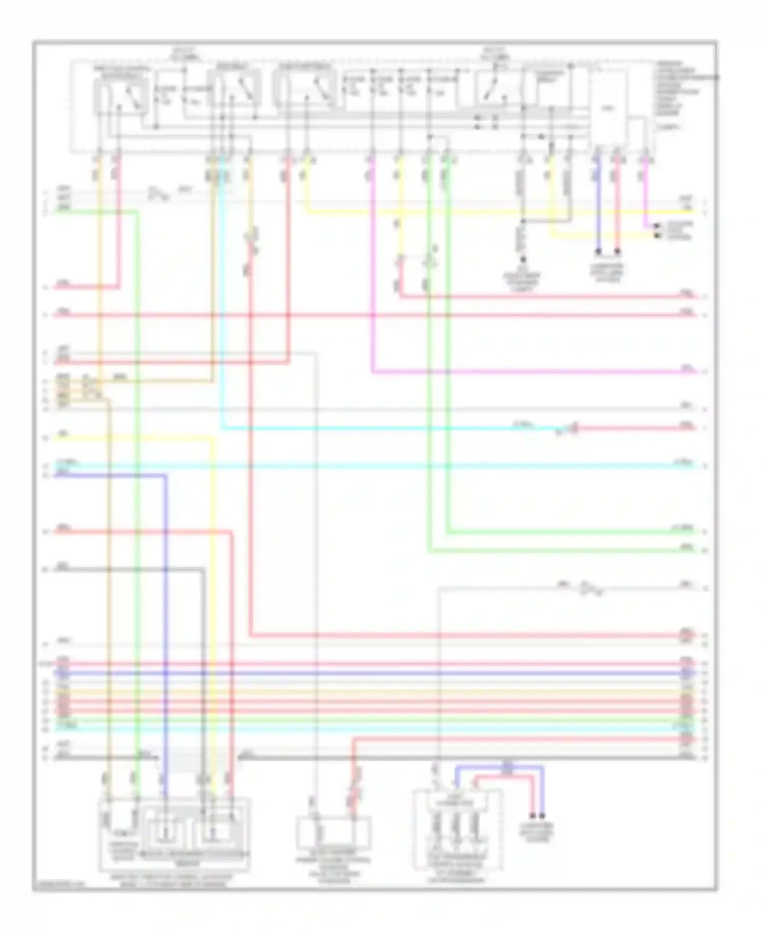 EX35 Infiniti I (2007-2013): Wiring diagram engine performance 3.5l (2 of 4)