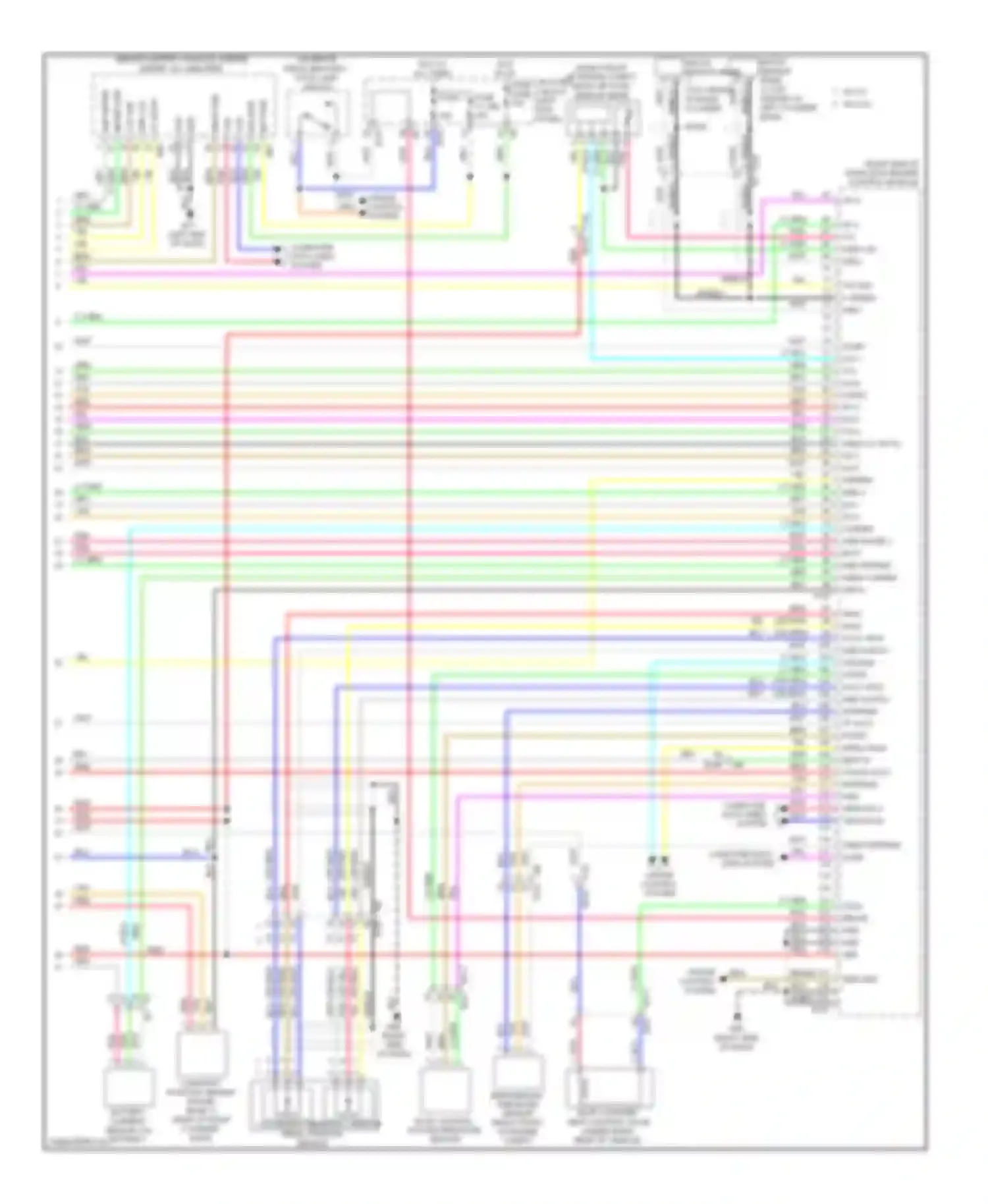EX35 Infiniti I (2007-2013): Wiring diagram engine performance 3.5l (4 of 4)