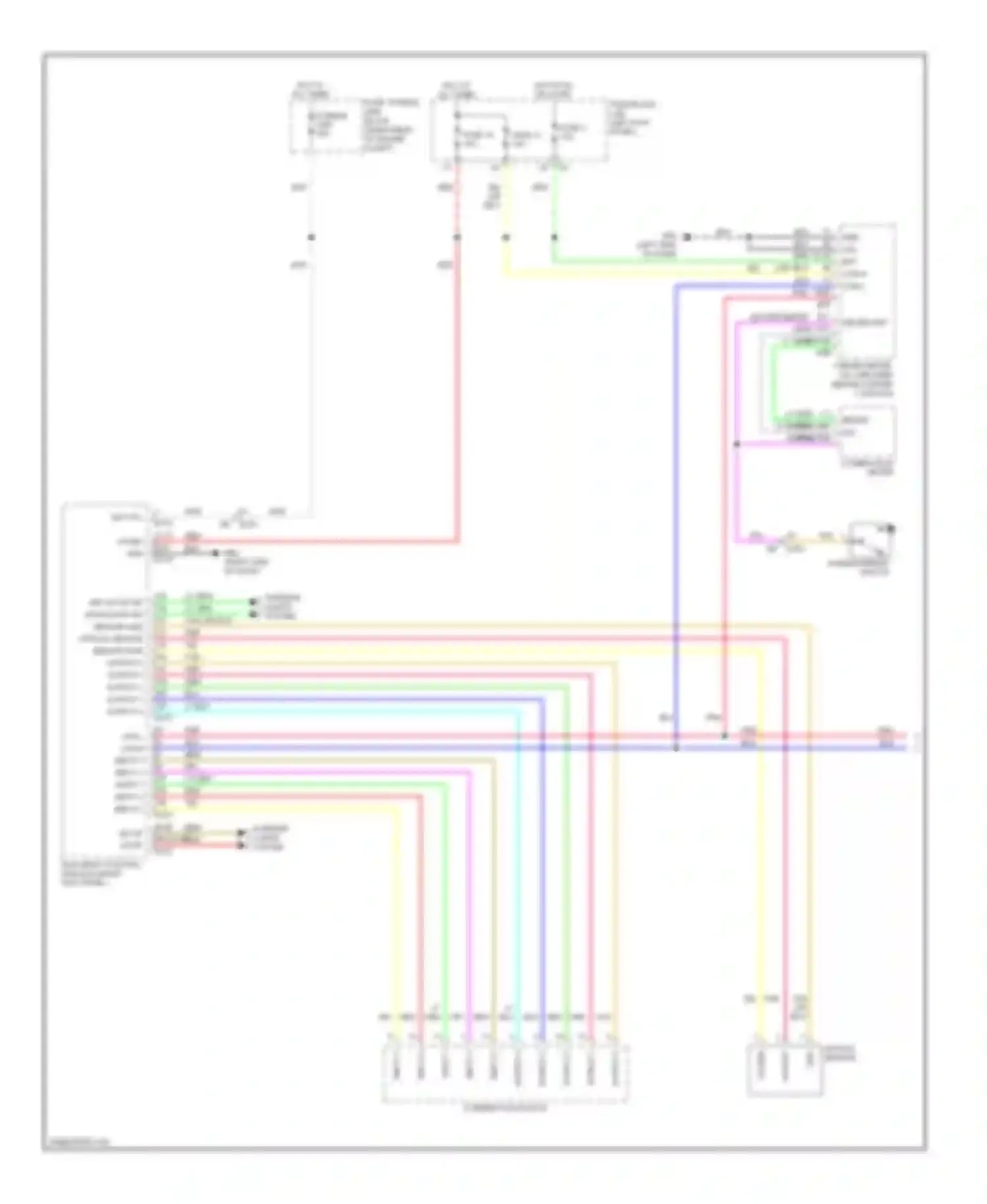 EX35 Infiniti I (2007-2013): Headlamps circuit (1 of 2)