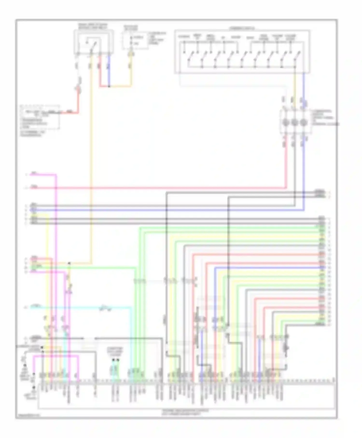 EX35 Infiniti I (2007-2013): Navigation circuit (4 of 5)