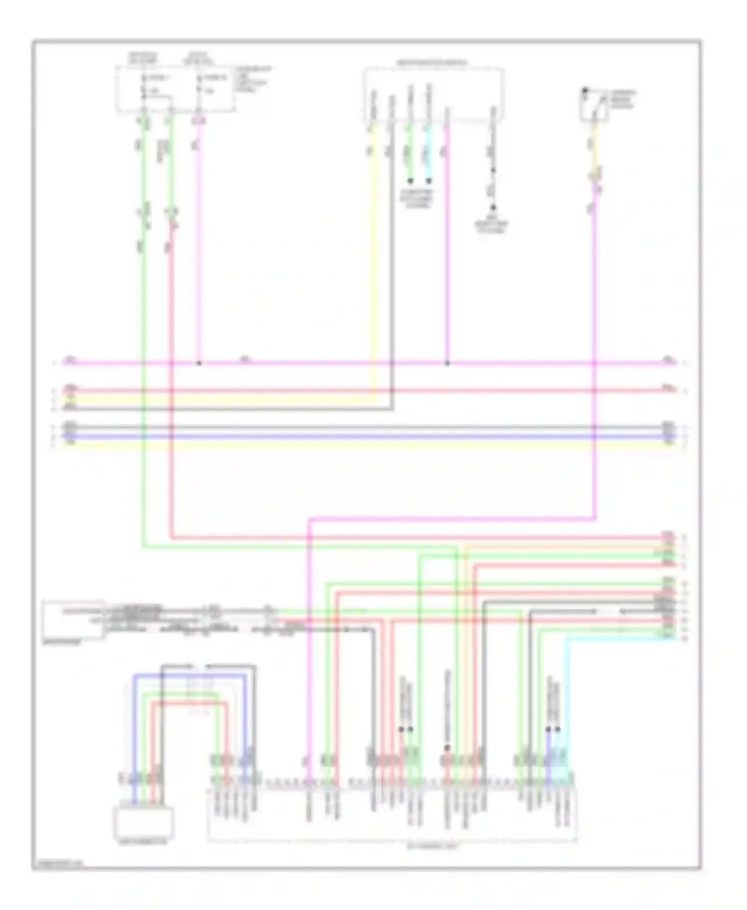EX35 Infiniti I (2007-2013): Radio circuit, bose with navigation (2 of 5)