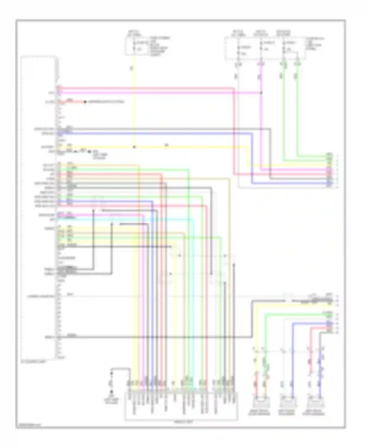 EX35 Infiniti I (2007-2013): Radio circuit, bose without navigation (1 of 5)