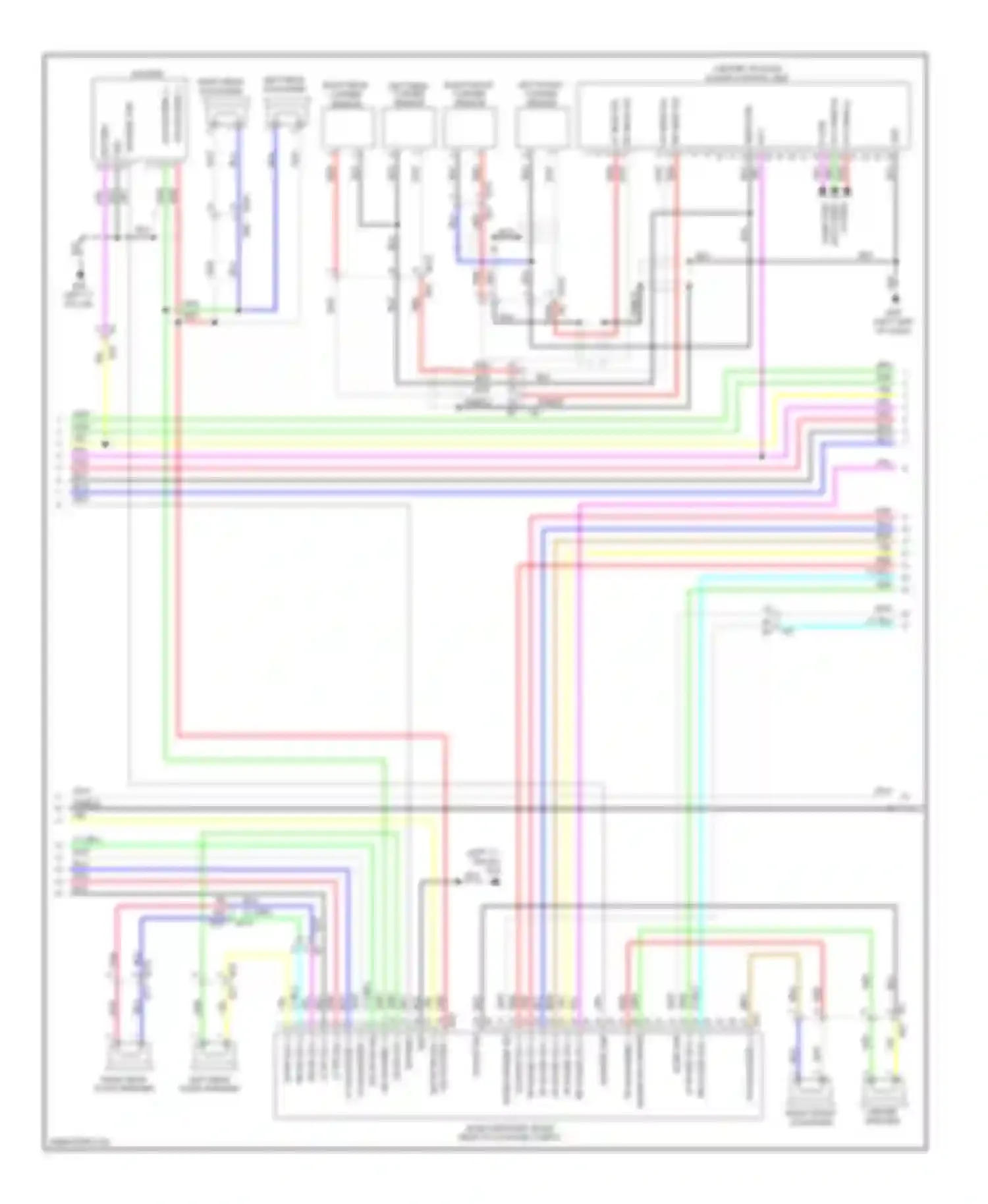 EX35 Infiniti I (2007-2013): Radio circuit, bose without navigation (2 of 5)