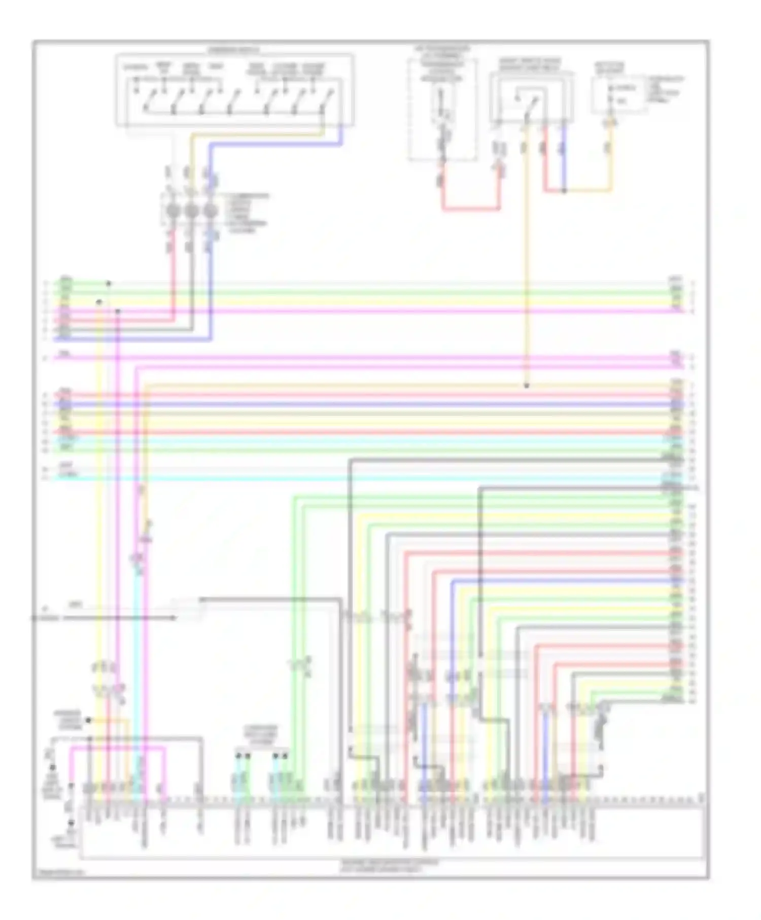 EX35 Infiniti I (2007-2013): Radio circuit, bose without navigation (3 of 5)