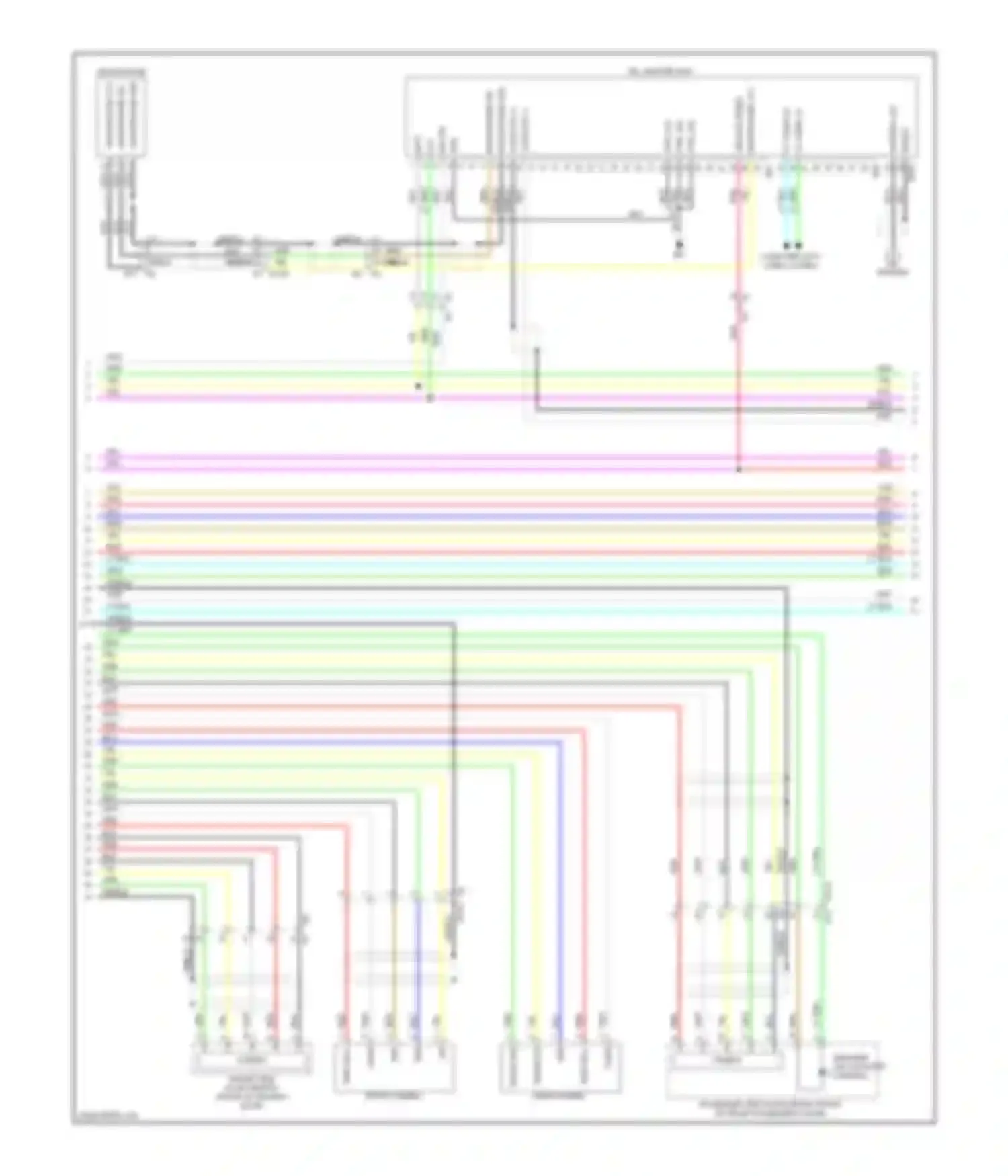 EX35 Infiniti I (2007-2013): Radio circuit, bose without navigation (4 of 5)