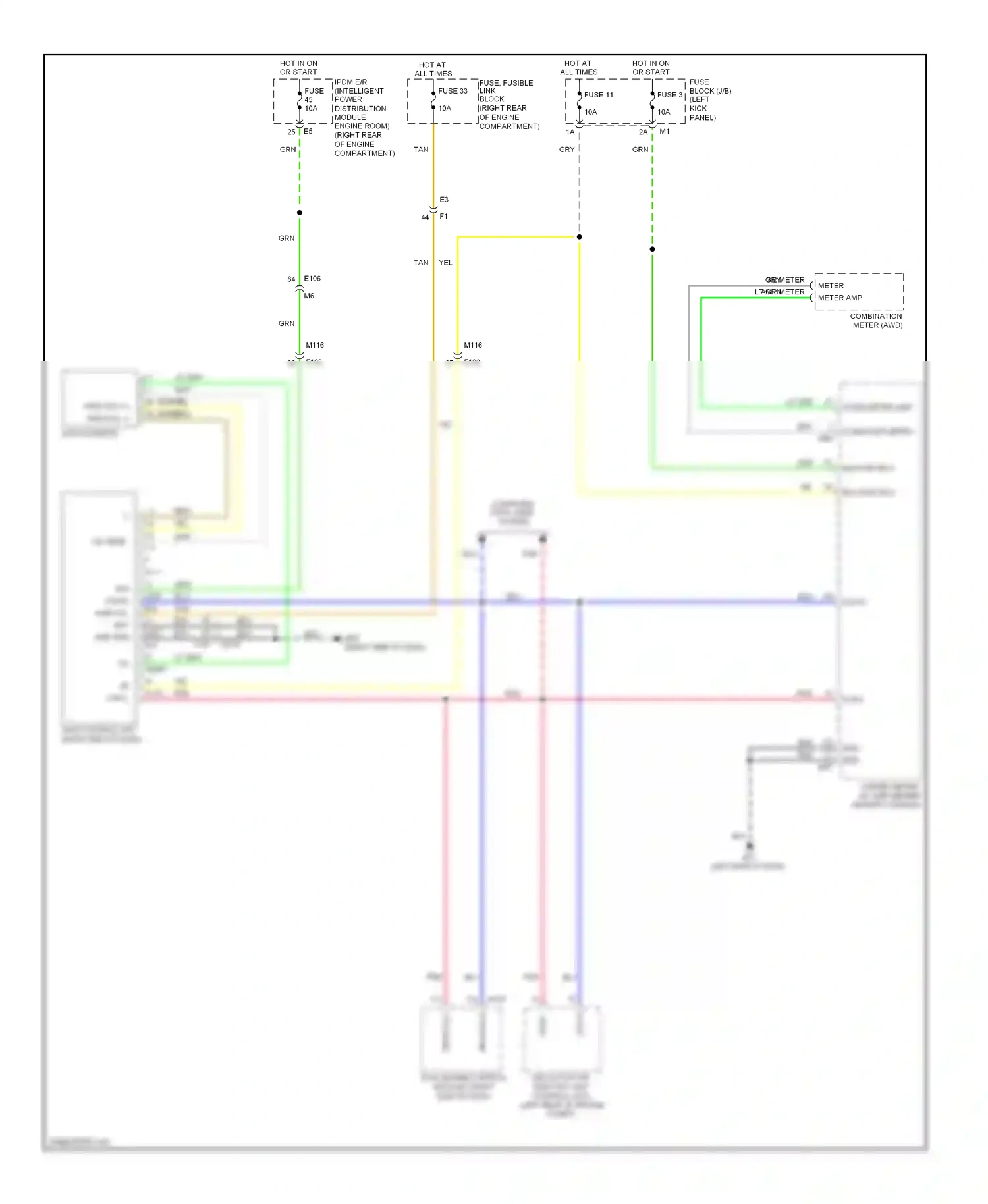 Infiniti EX35 I (2007-2013) computer data lines system wiring diagram  (42 of 45)