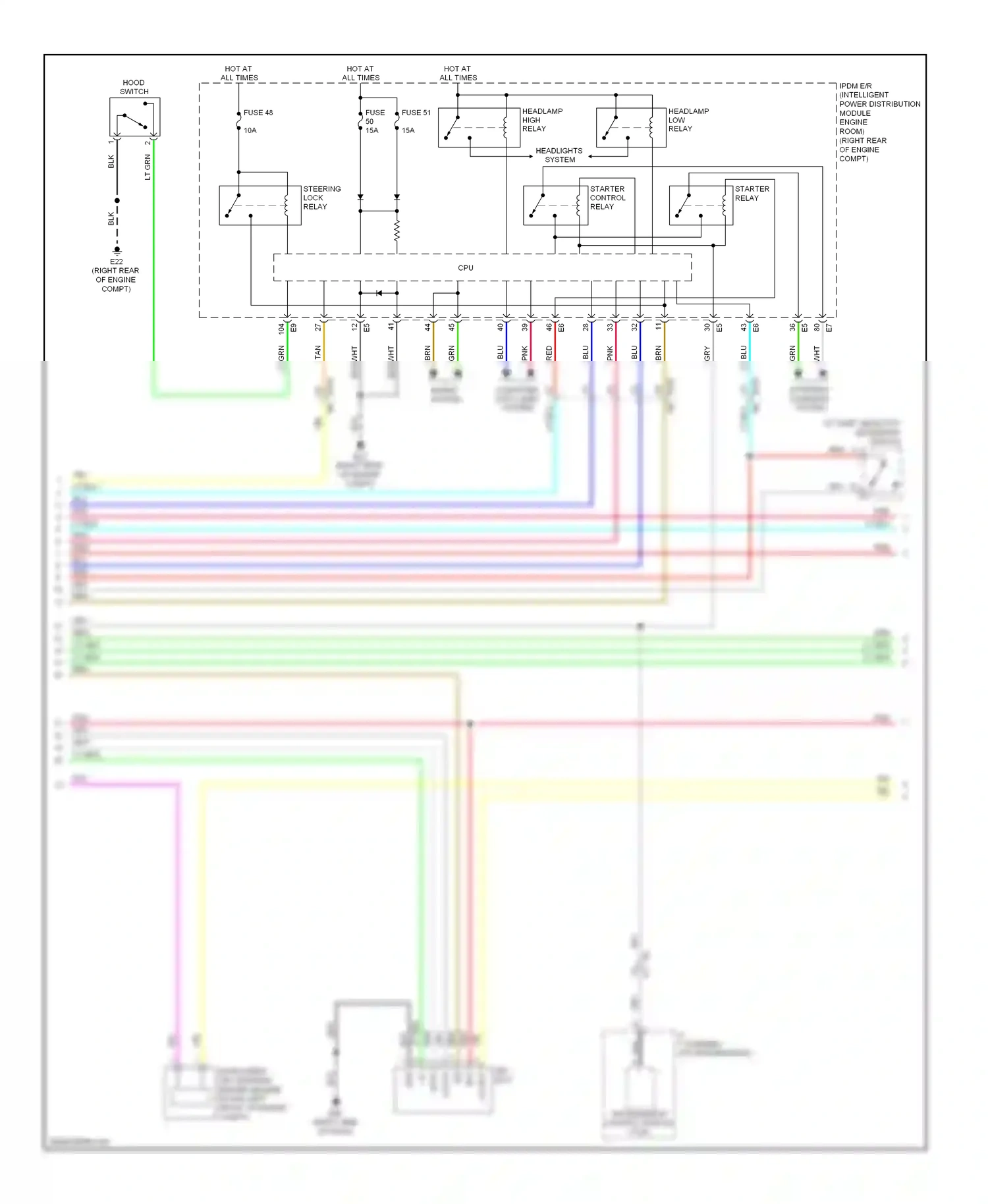 Infiniti EX35 I (2007-2013) computer data lines system wiring diagram  (2 of 45)