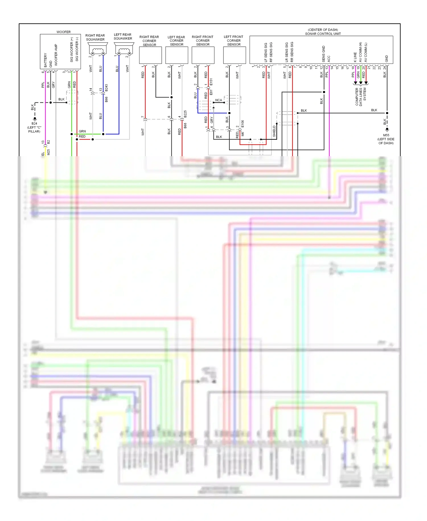 Infiniti EX35 I (2007-2013) data lines computer wiring diagram  (1 of 1)
