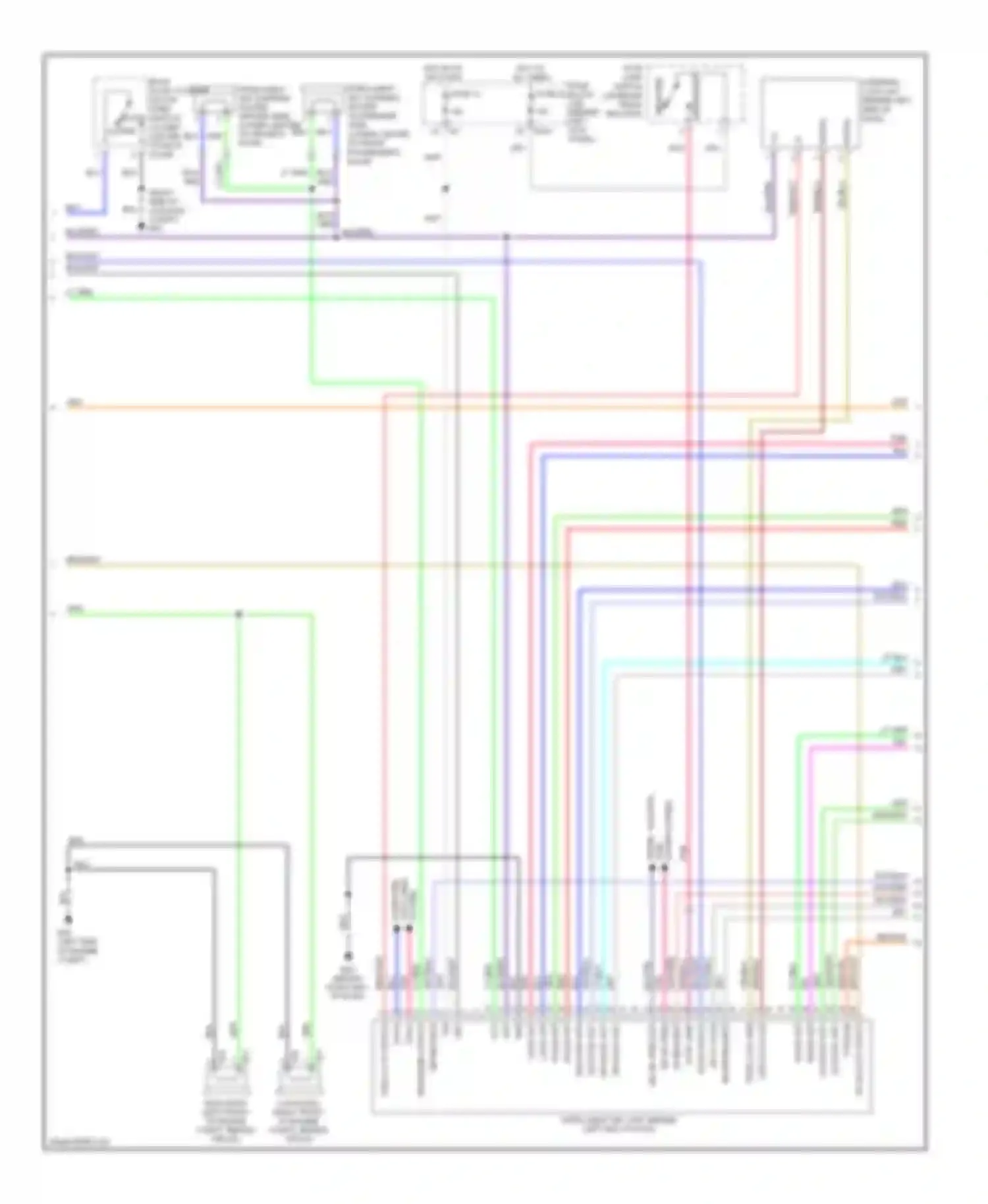 Wiring diagram as request sw for Infiniti FX35 I facelift (2006-2008) (1 of 1)