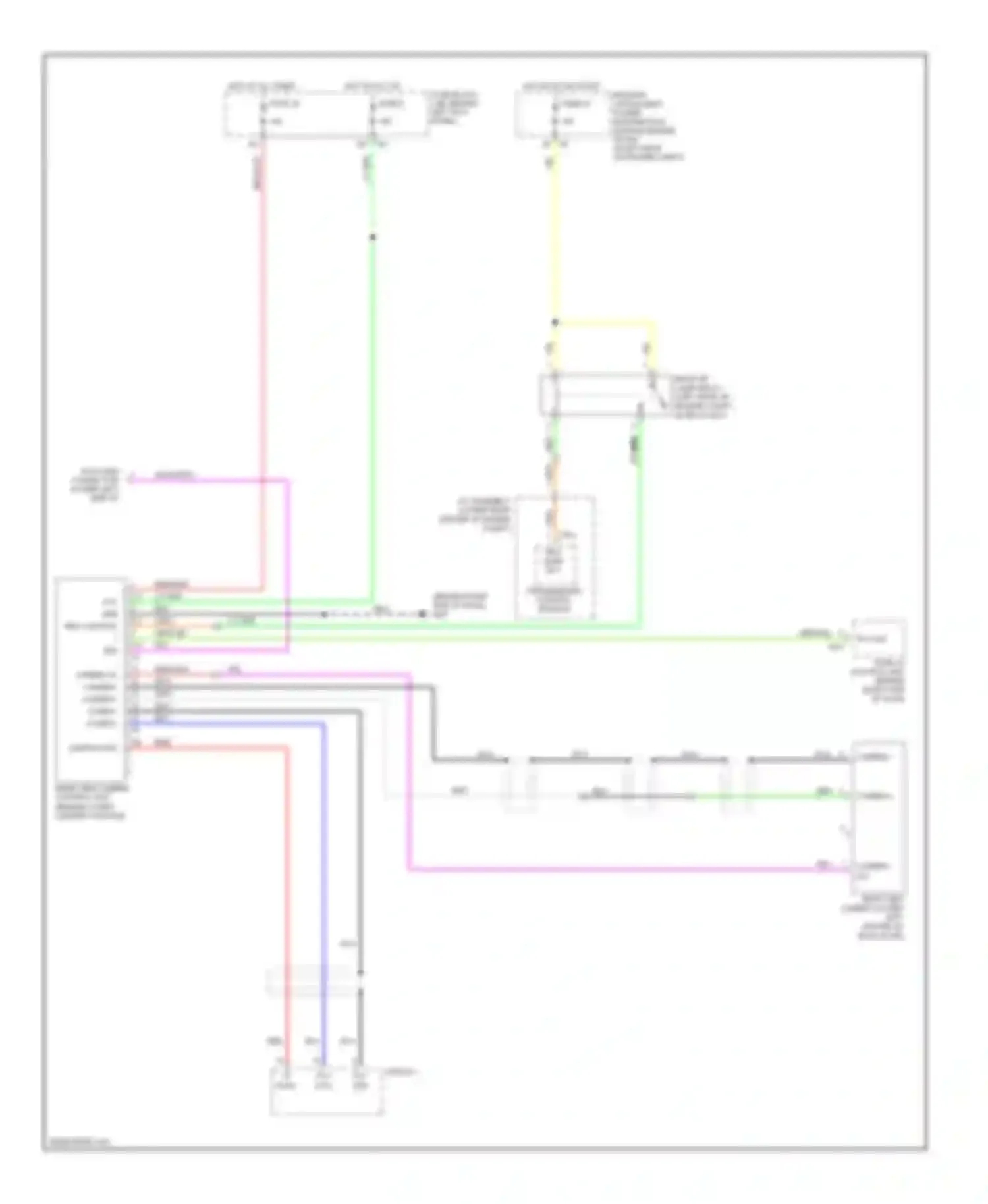 Wiring diagram blk for Infiniti FX35 I facelift (2006-2008) (40 of 71)