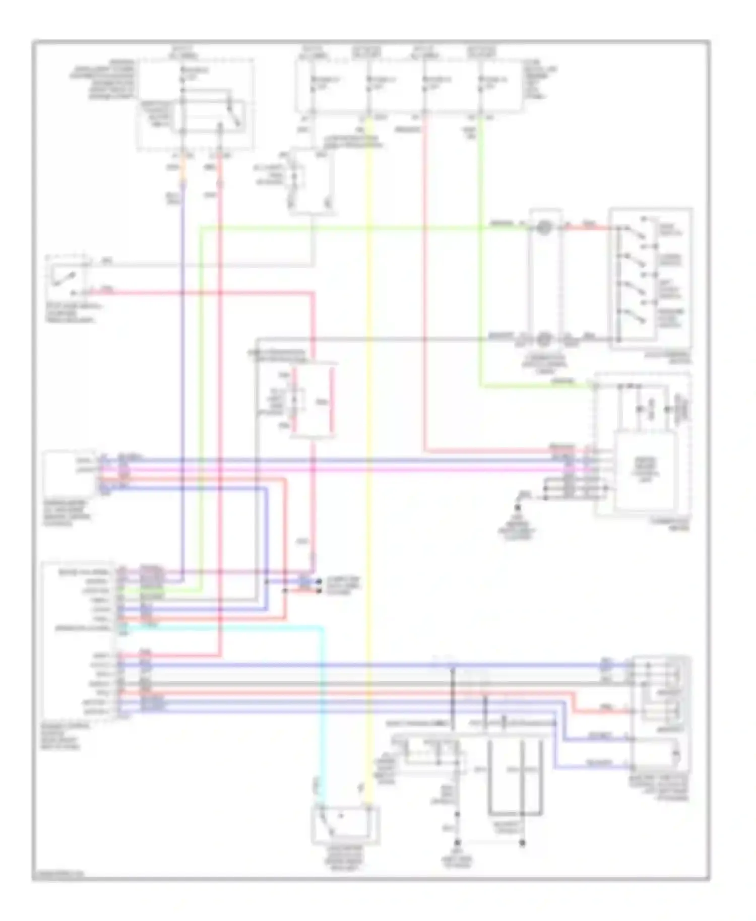 FX35 Infiniti I (2002-2006): Cruise control circuit