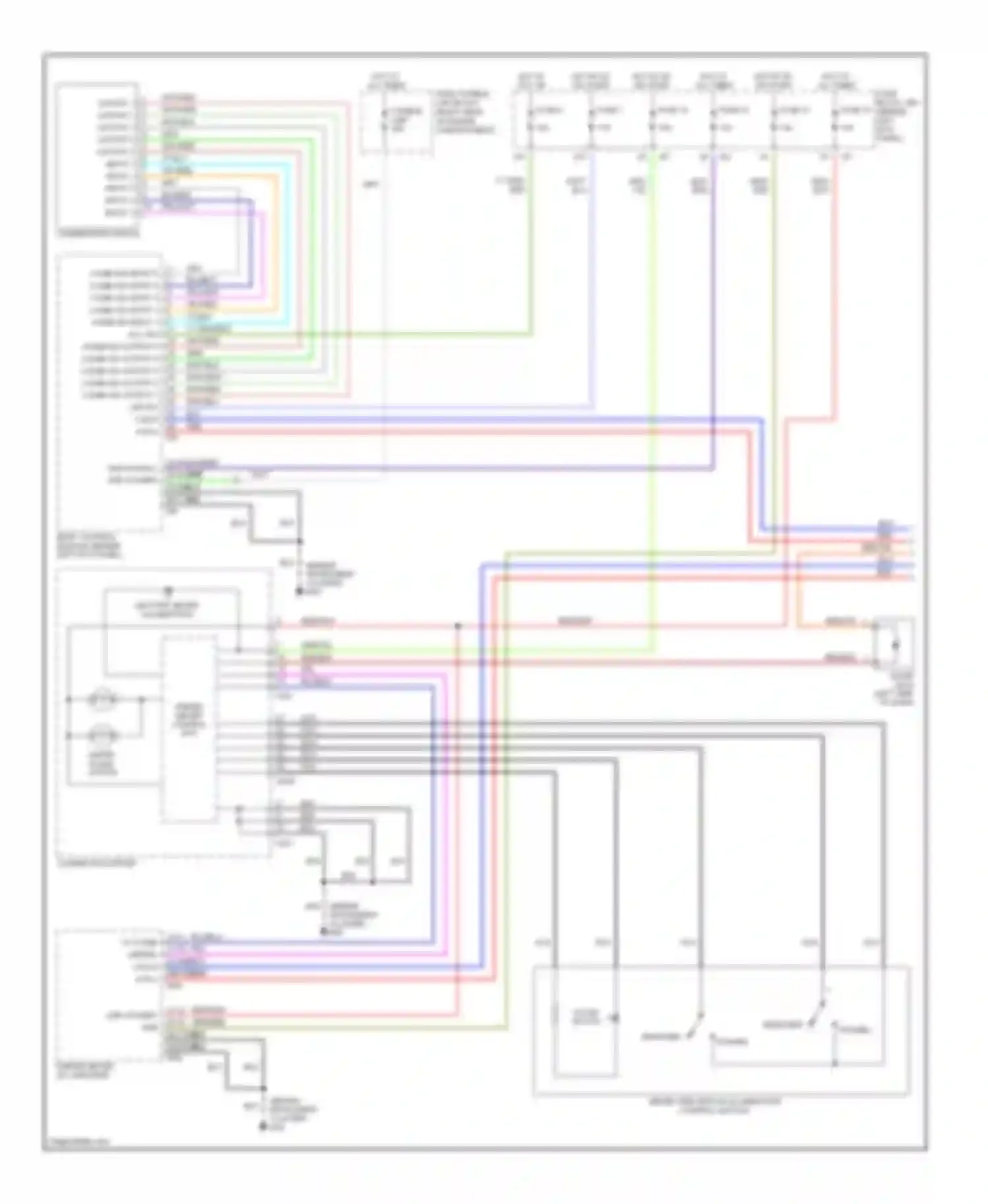 FX35 Infiniti I (2002-2006): Instrument illumination circuit (1 of 2)
