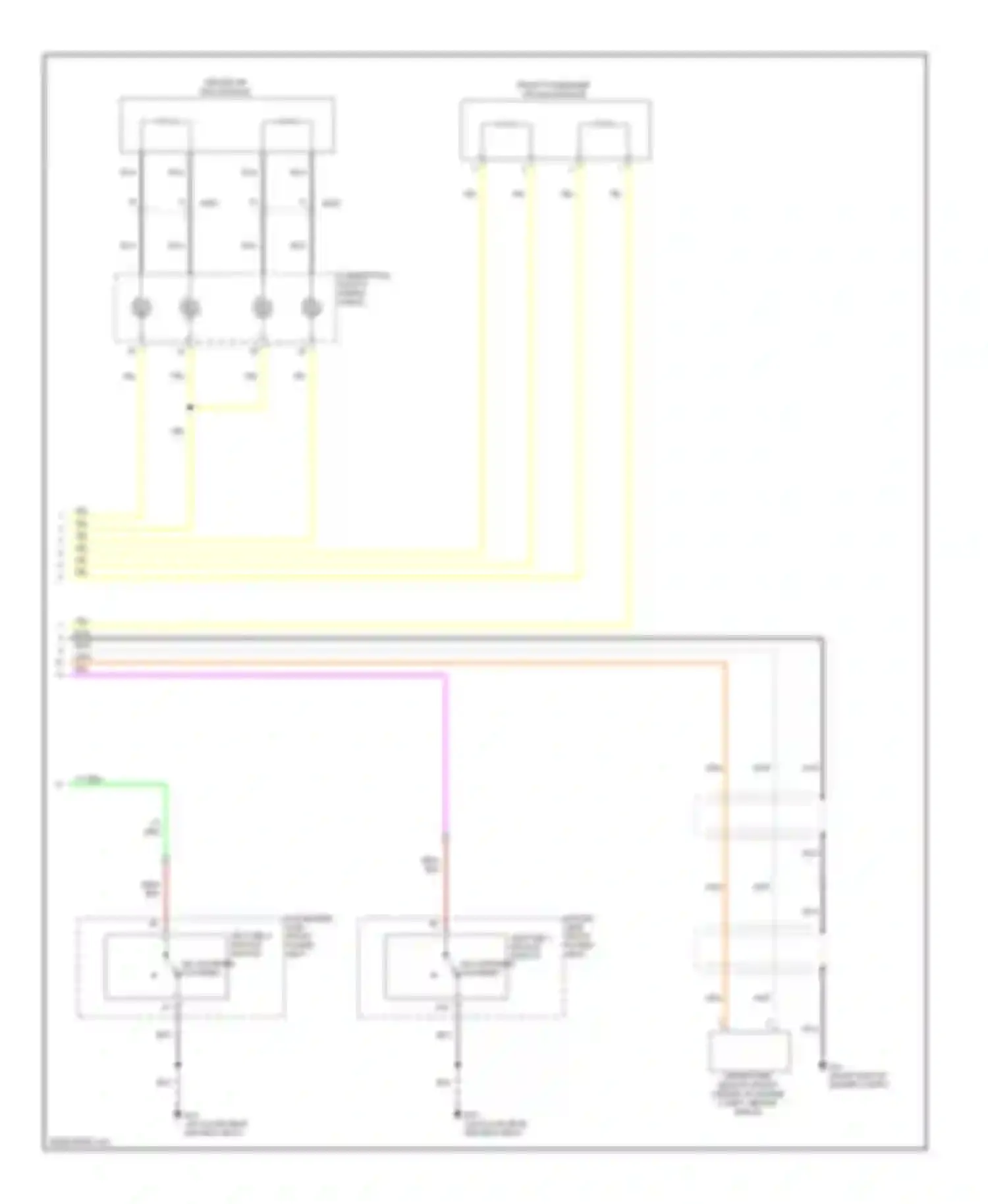 FX35 Infiniti I (2002-2006): Supplemental restraints circuit (2 of 2)