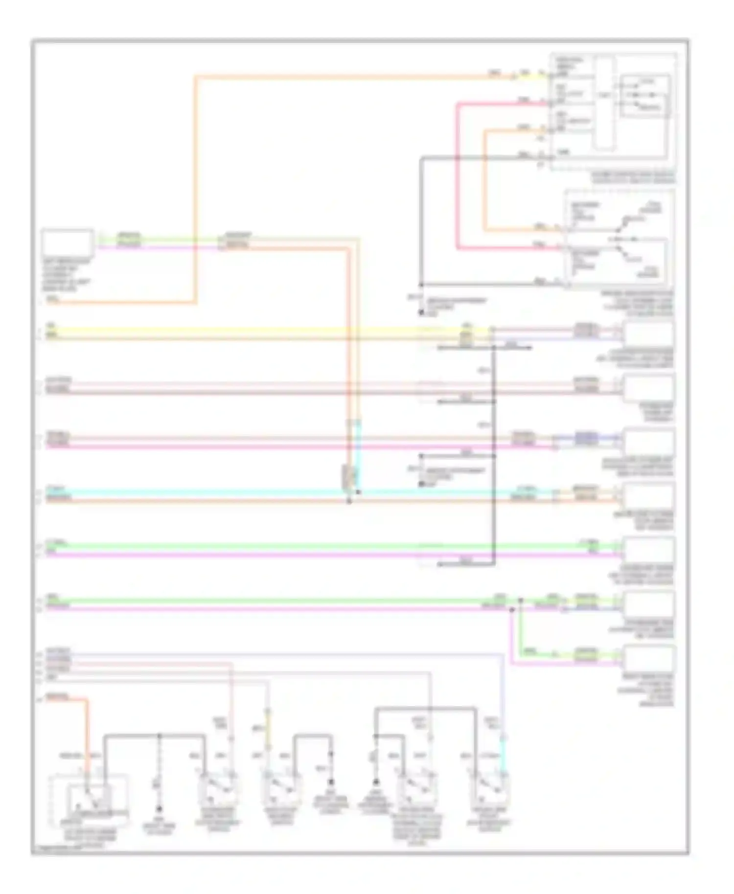 Wiring diagram blk for Infiniti FX35 I (2002-2006) (56 of 81)