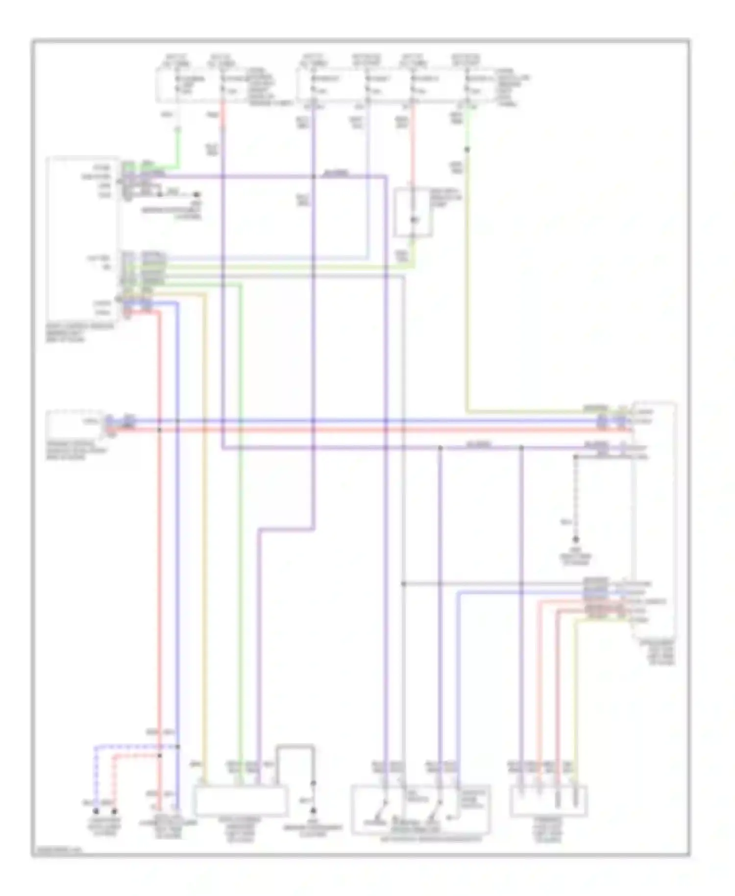 Wiring diagram can-h- can-l- for Infiniti FX35 I (2002-2006) (6 of 9)