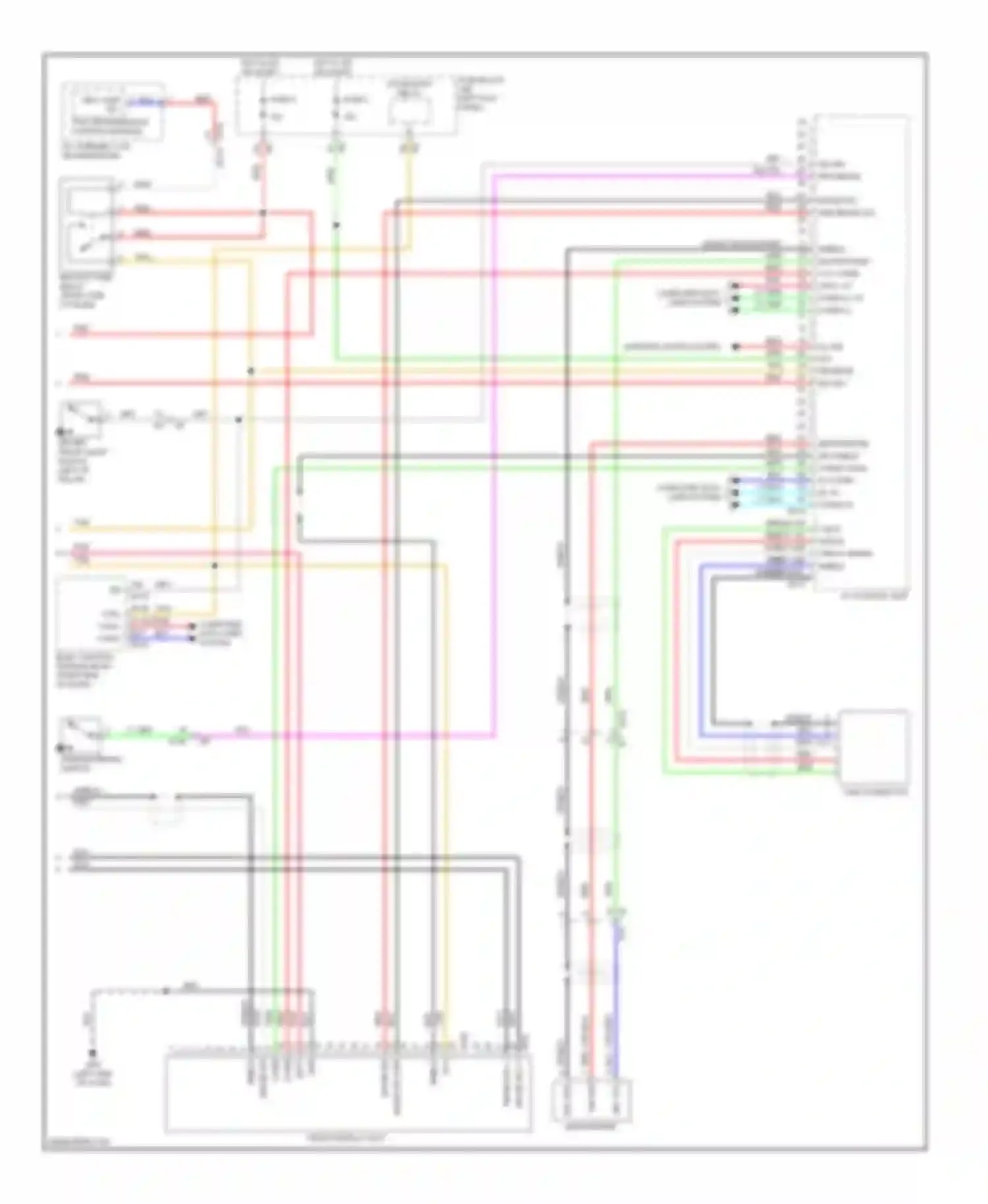 Wiring diagram image sig gnd image sig for Infiniti FX35 II facelift (2011-2013) (1 of 2)