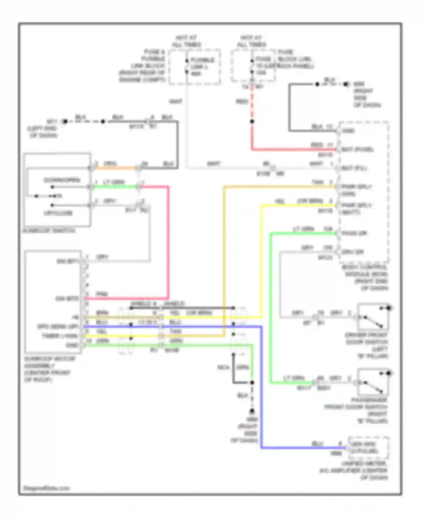 Wiring diagram shield shield 4 6 13 20 5 for Infiniti FX35 II facelift (2011-2013) (1 of 1)