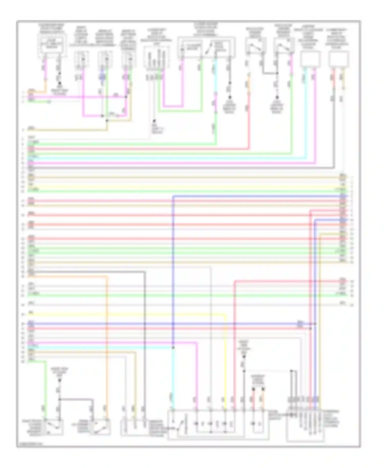 FX35 Infiniti II (2008-2011): Anti-theft circuit (2 of 4)