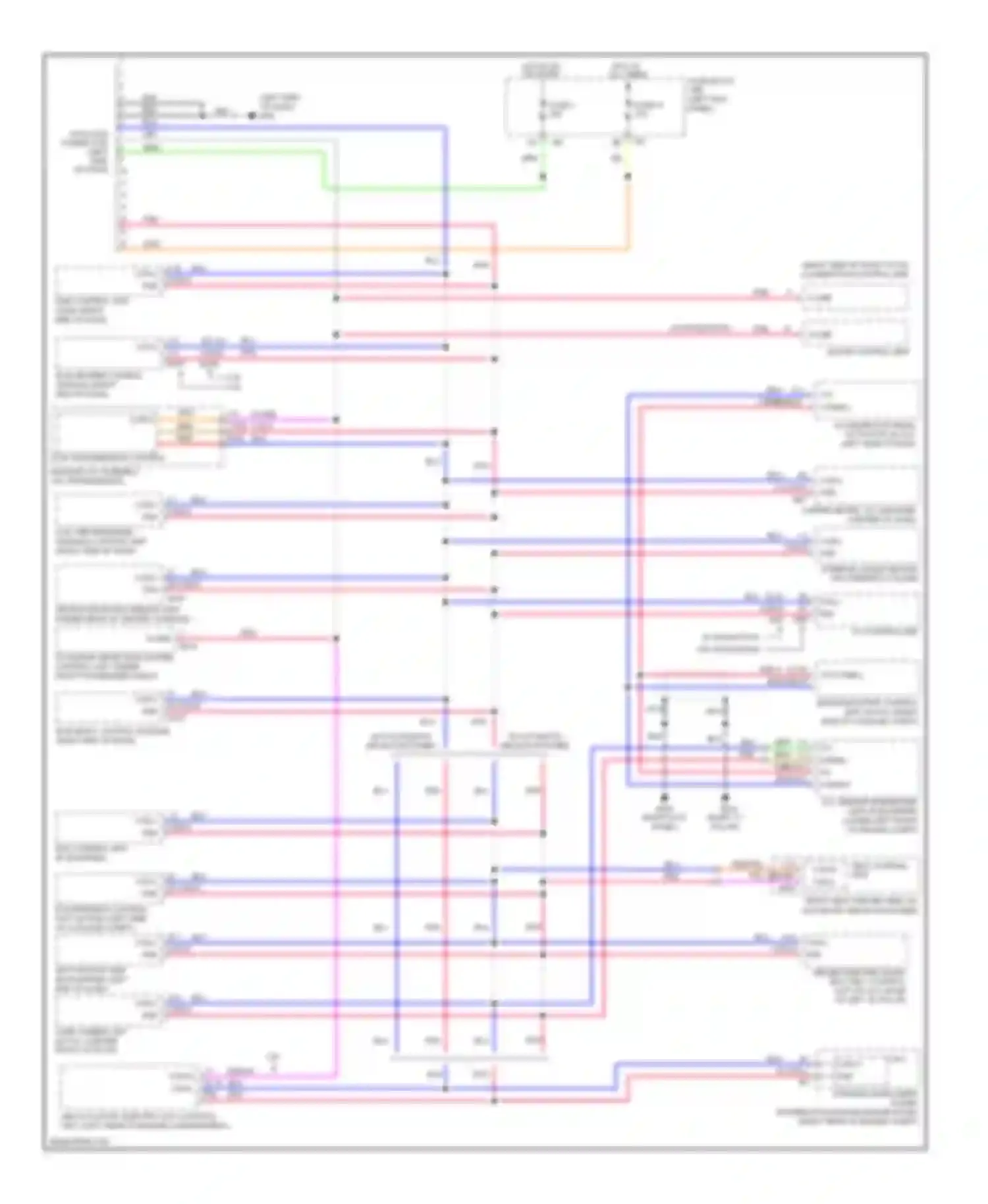 FX35 Infiniti II (2008-2011): Computer data lines circuit, 2wd or awd w/o afs or icc