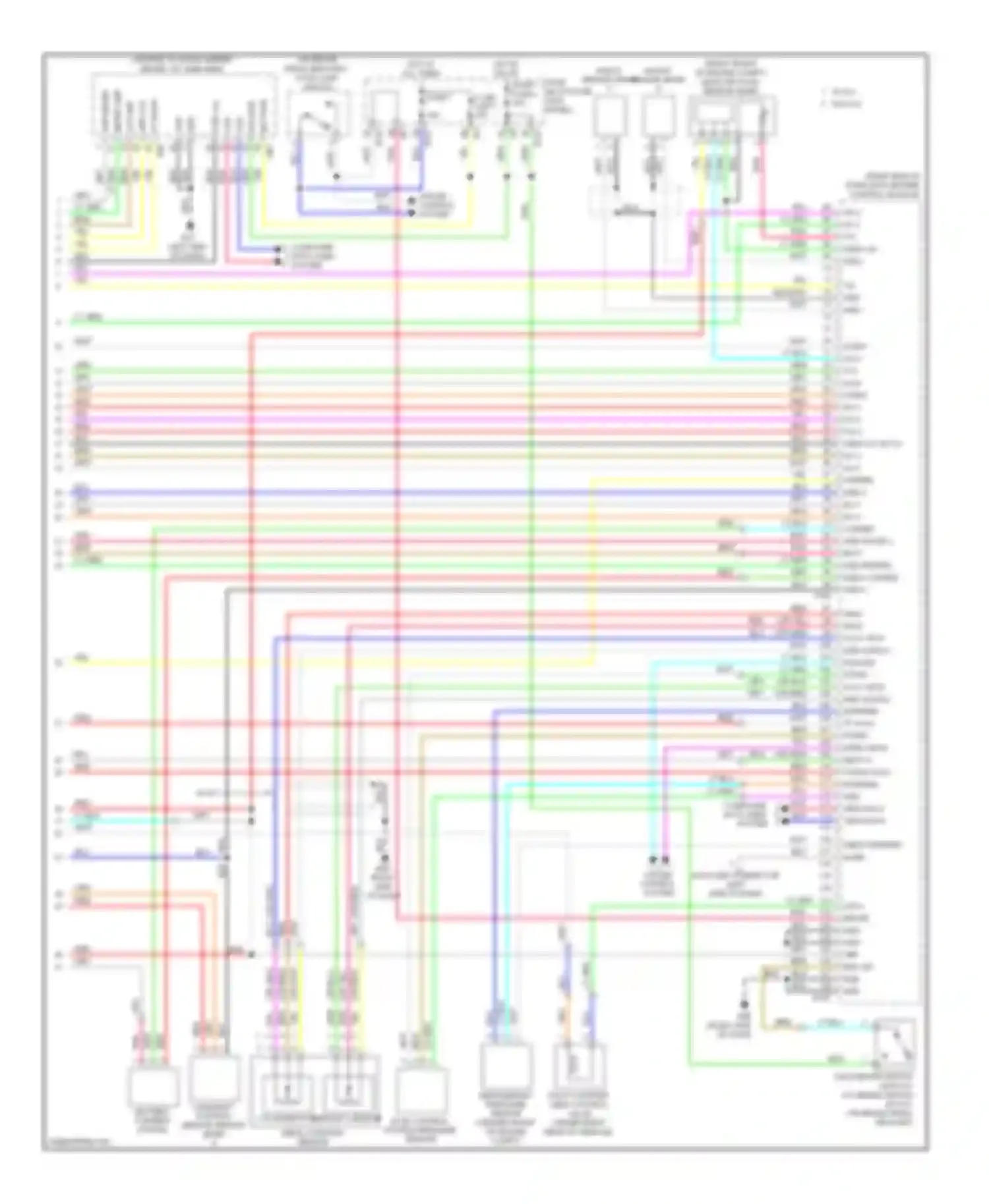 FX35 Infiniti II (2008-2011): Wiring diagram engine performance 3.5l (4 of 4)