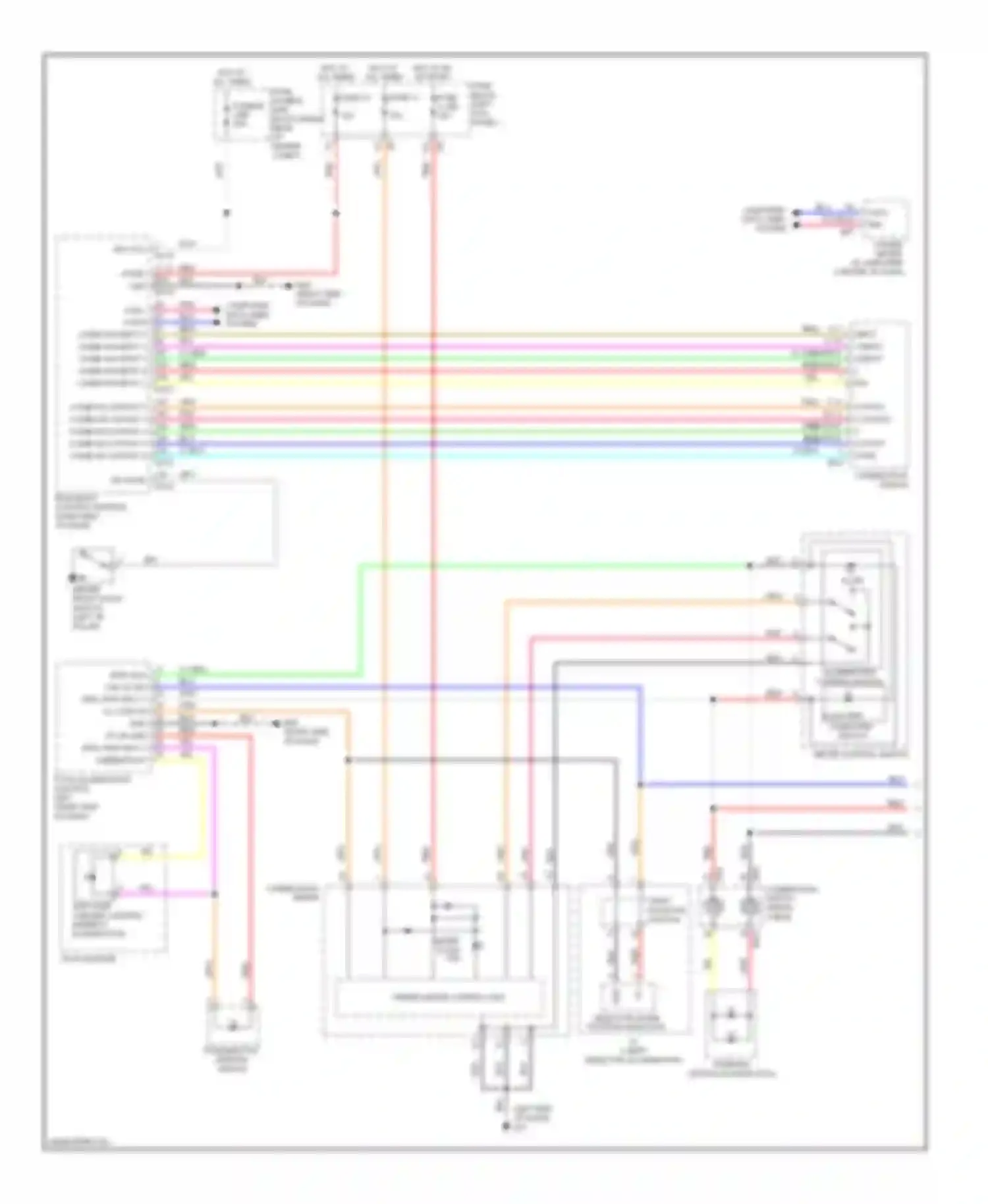 FX35 Infiniti II (2008-2011): Instrument illumination circuit (1 of 2)