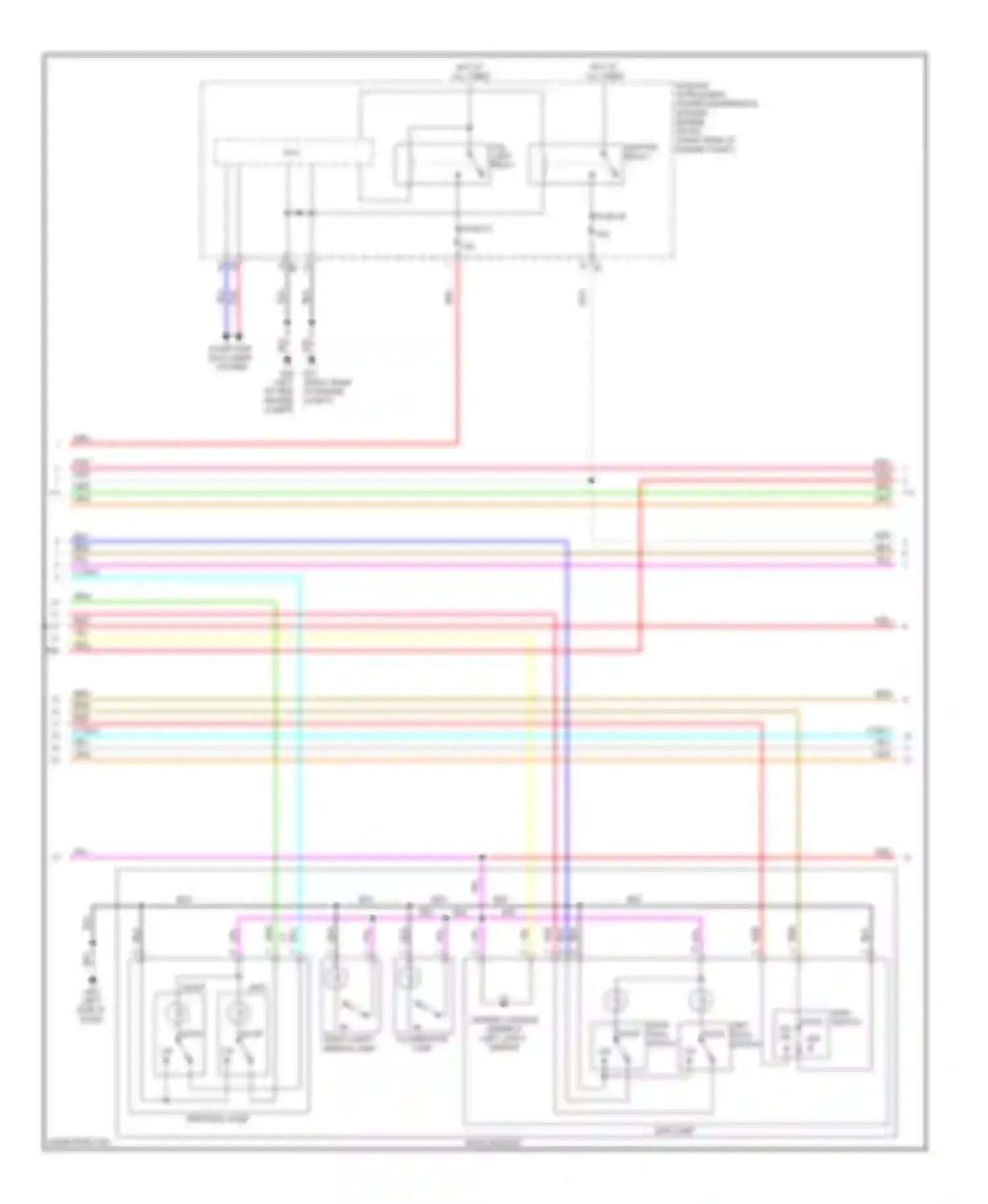 Wiring diagram blk for Infiniti FX35 II (2008-2011) (32 of 88)
