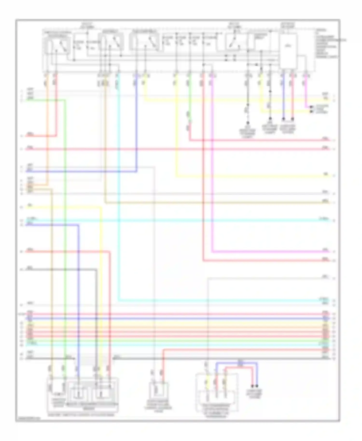 Wiring diagram can l for Infiniti FX35 II (2008-2011) (6 of 7)