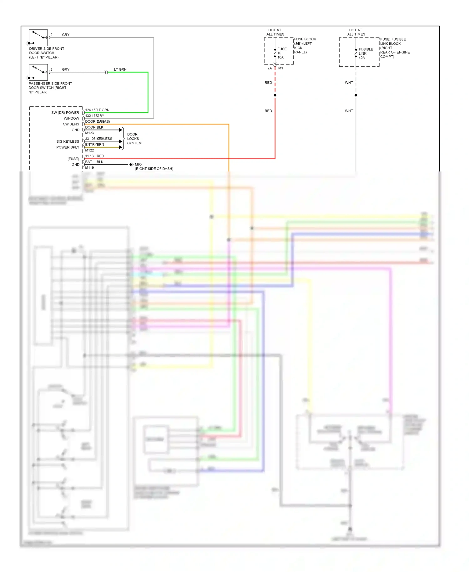Infiniti FX35 II (2008-2011) encoder wiring diagram  (2 of 3)