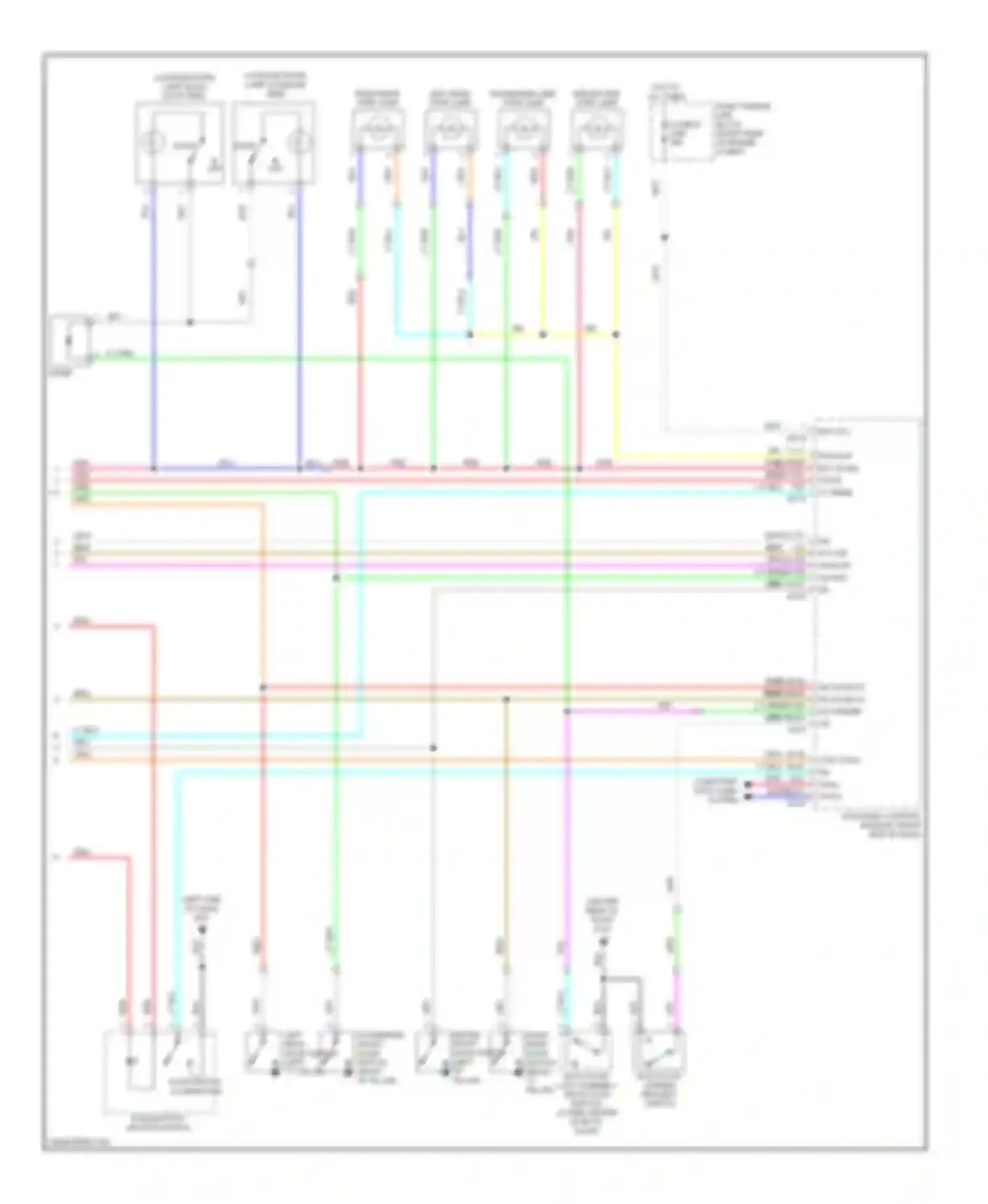 Wiring diagram pnk for Infiniti FX35 II (2008-2011) (24 of 73)