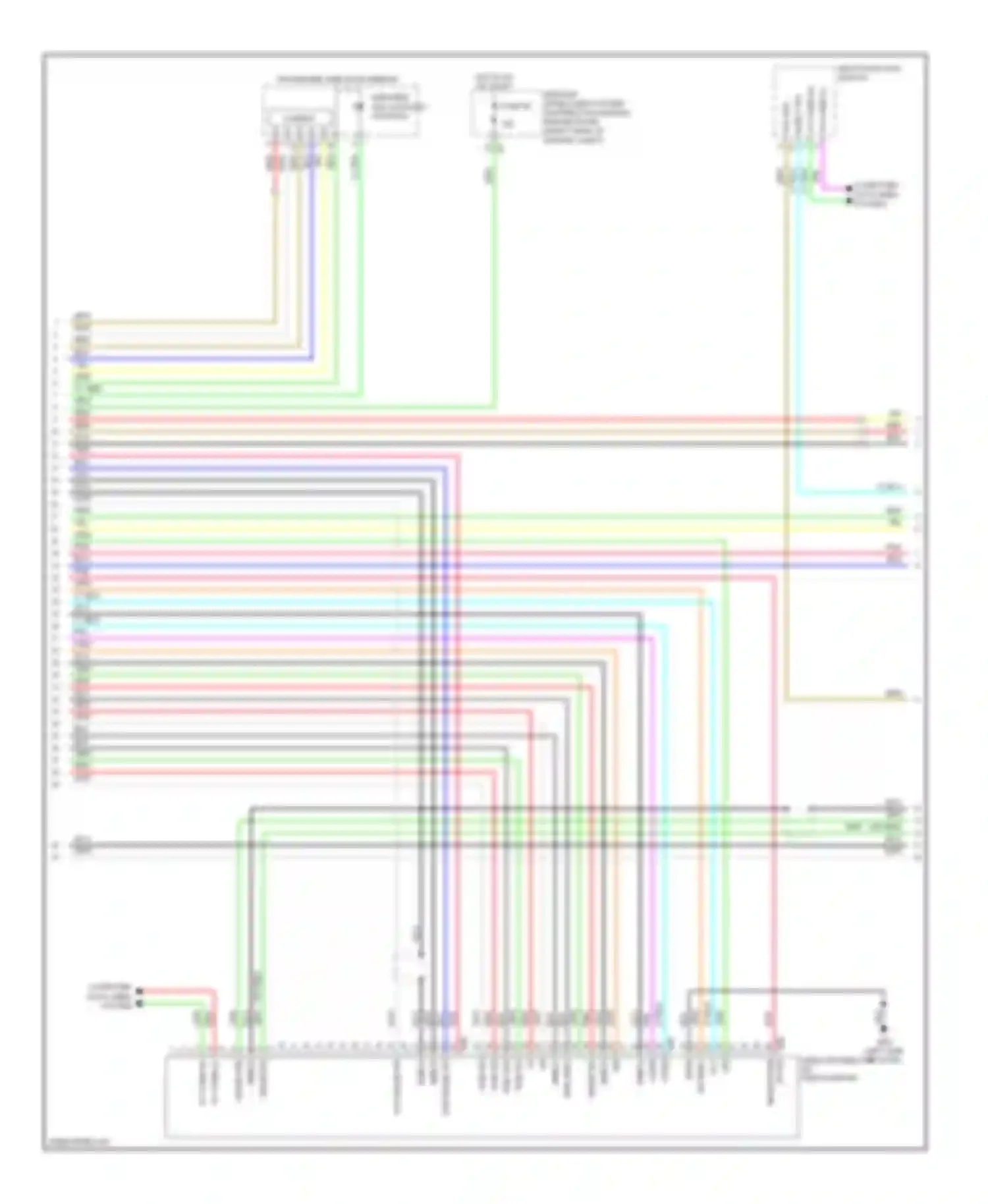 Wiring diagram red for Infiniti FX35 II (2008-2011) (44 of 83)