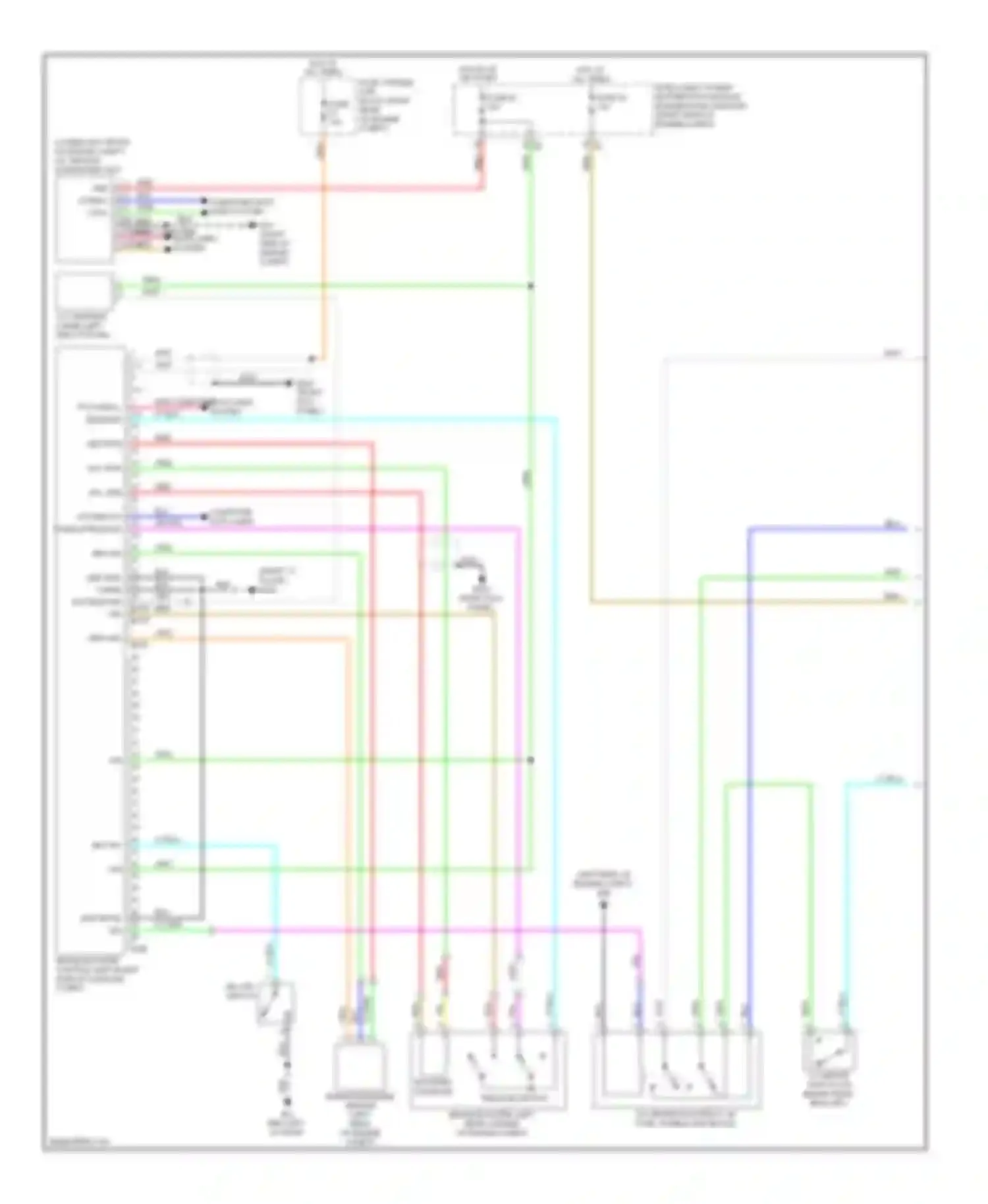 Wiring diagram wht for Infiniti FX35 II (2008-2011) (15 of 79)