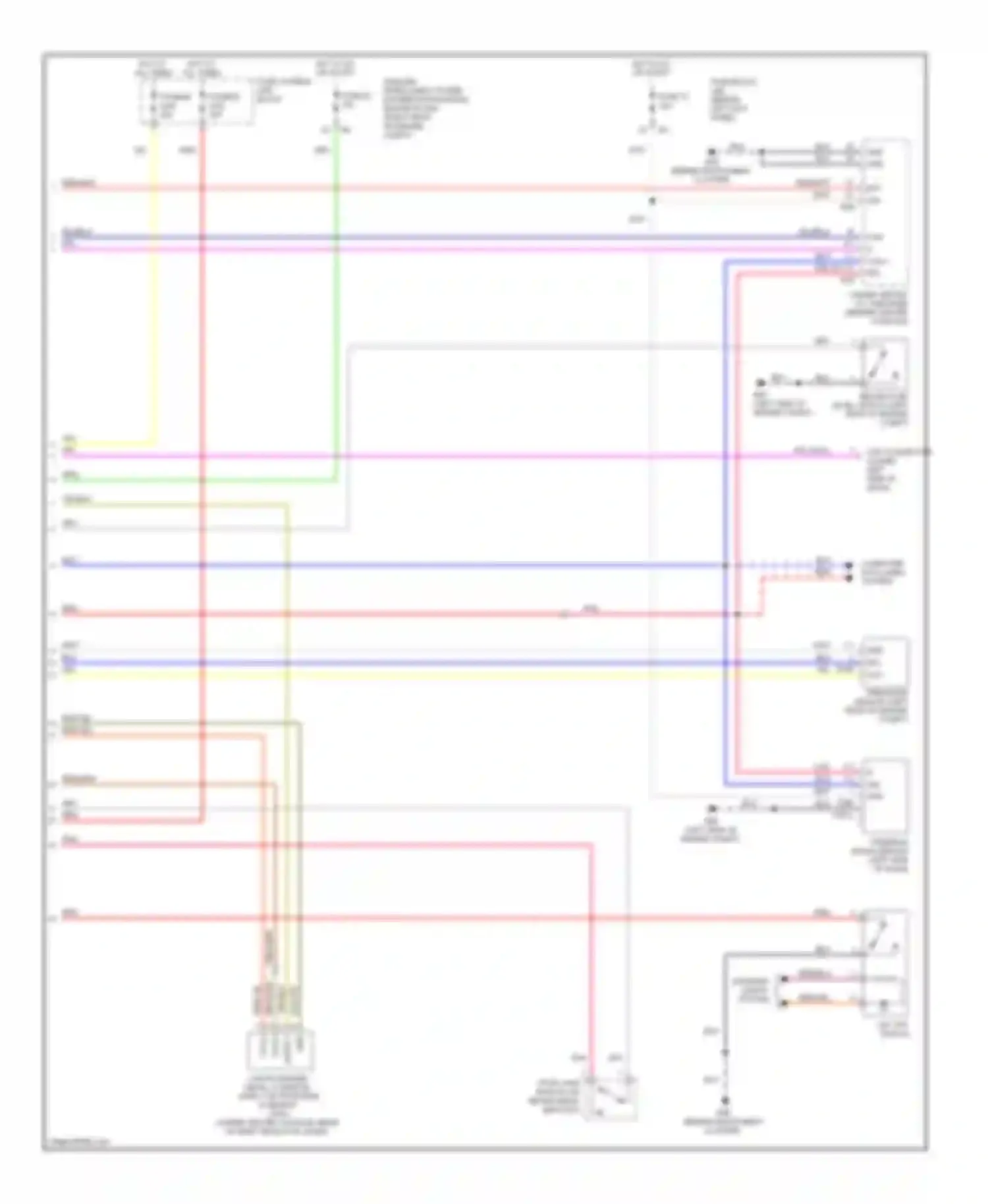 Wiring diagram grn for Infiniti FX45 I facelift (2005-2009) (2 of 64)