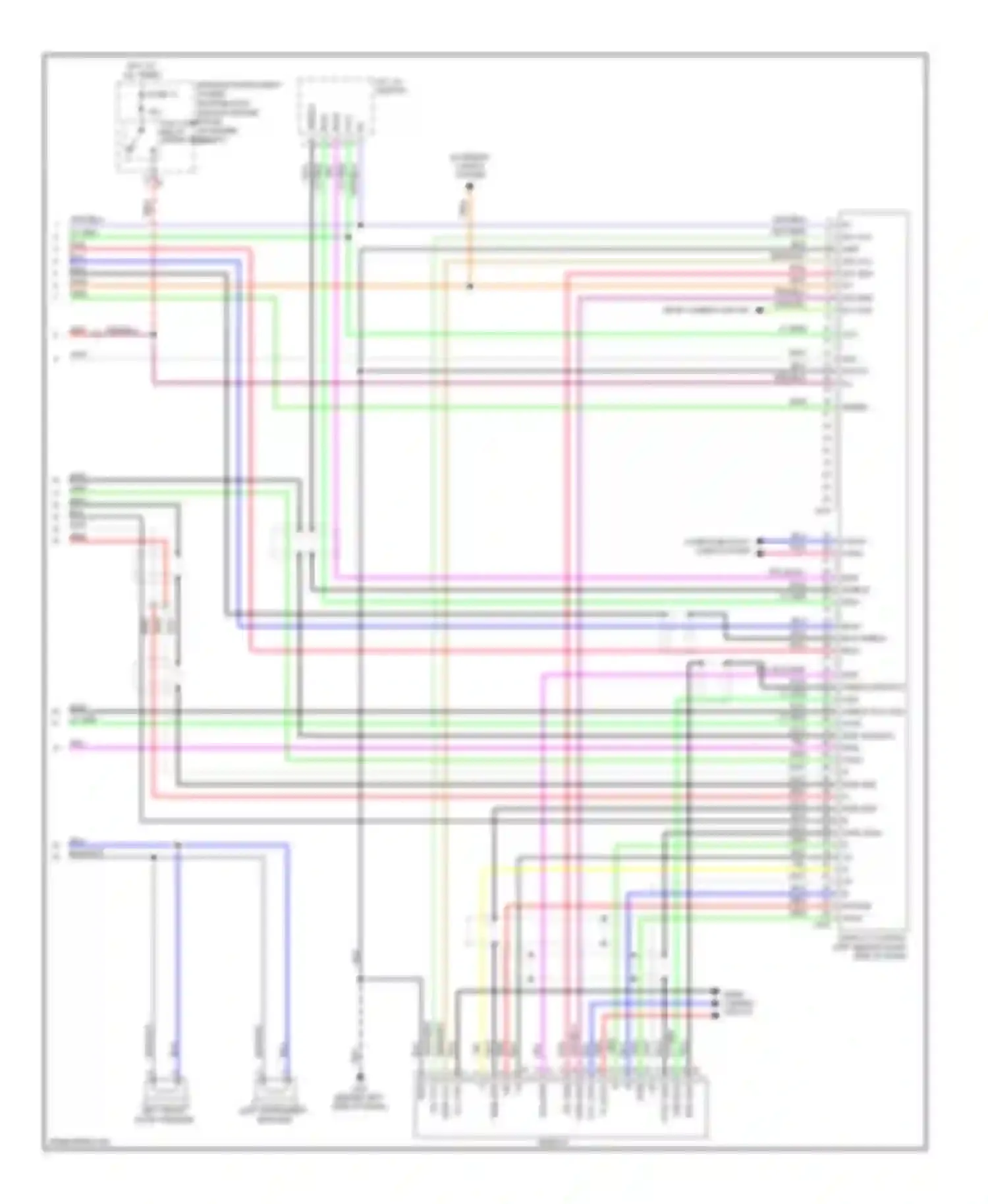 Wiring diagram hot at all times for Infiniti FX45 I facelift (2005-2009) (28 of 49)