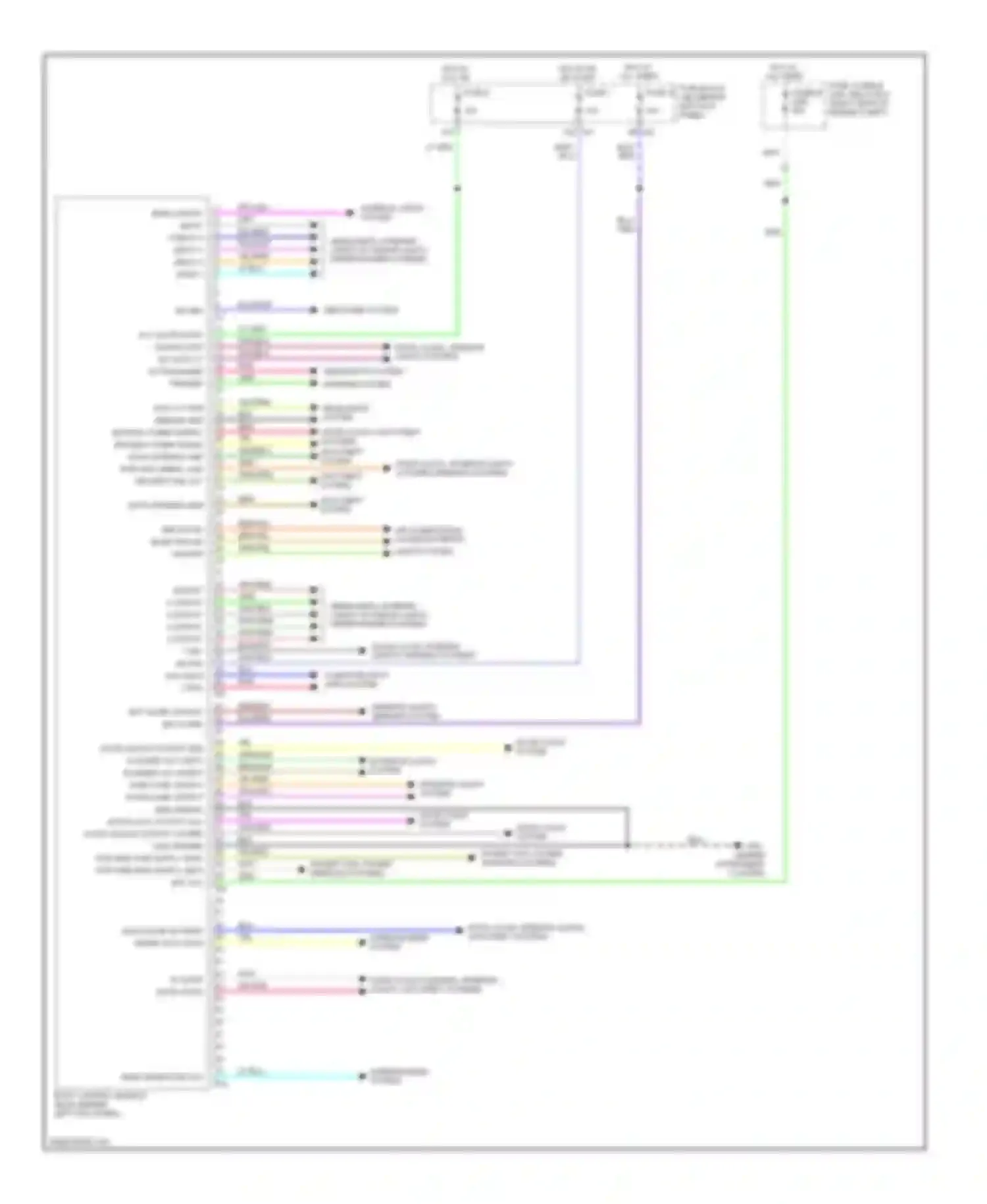 Wiring diagram wht for Infiniti FX45 I facelift (2005-2009) (5 of 62)