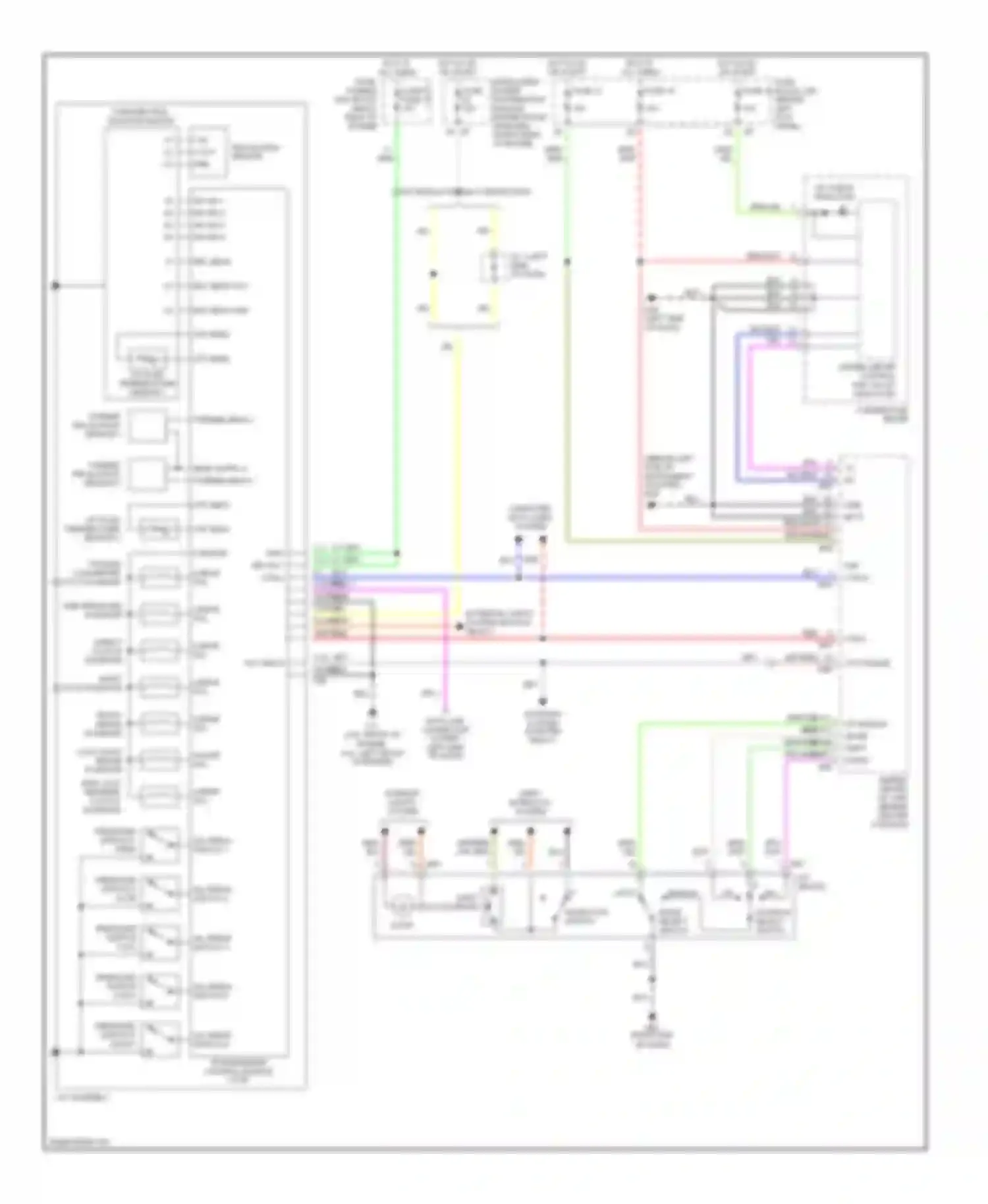 Wiring diagram oil press switch 5 for Infiniti FX45 I (2002-2006) (1 of 1)