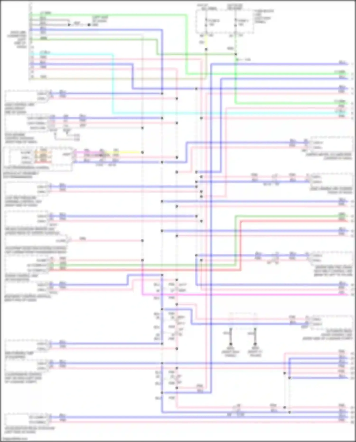 FX50 Infiniti II facelift (2011-2013): Computer data lines circuit, w/ icc (1 of 2)