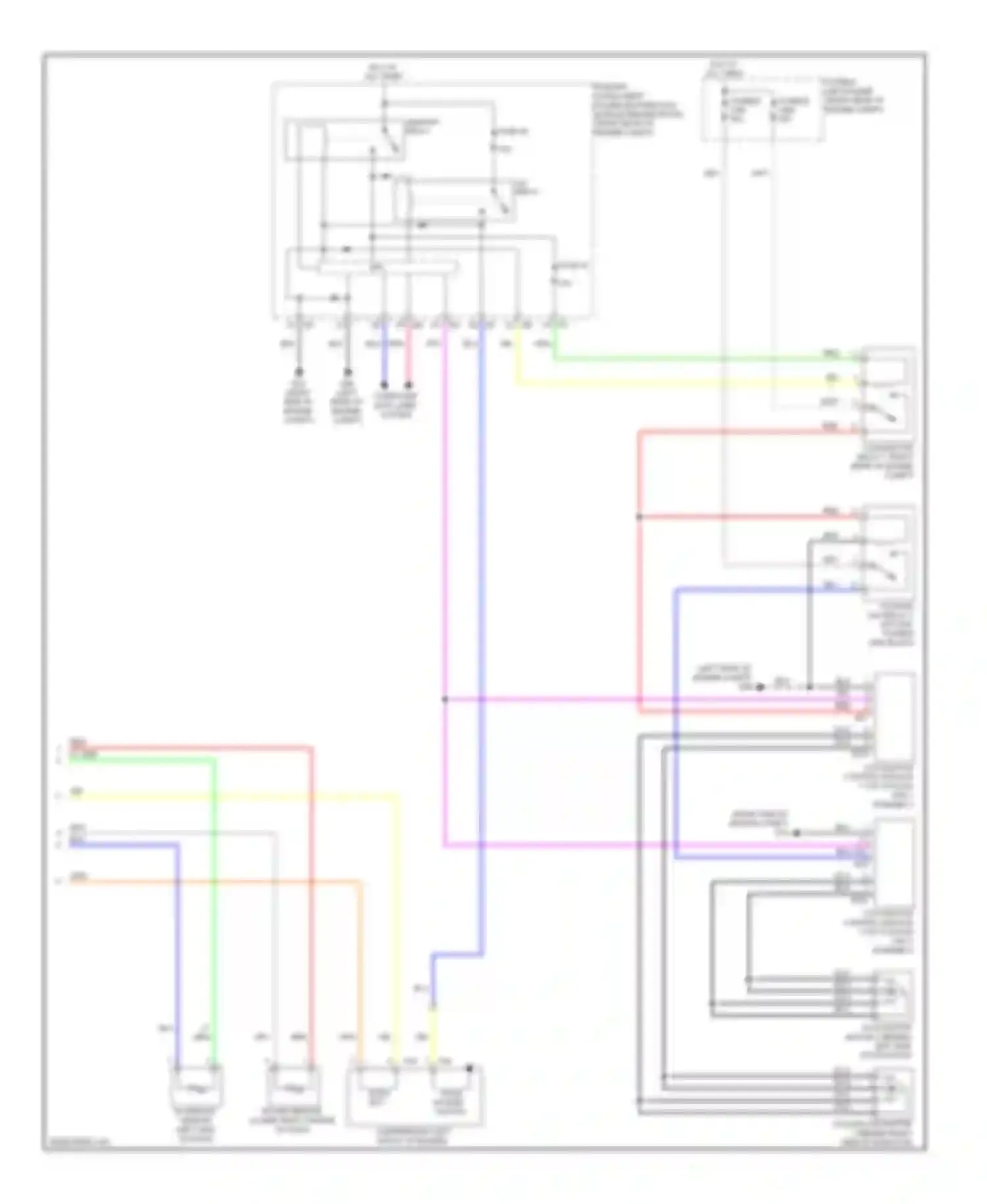FX50 Infiniti II (2008-2012): Automatic a/c circuit (2 of 2)