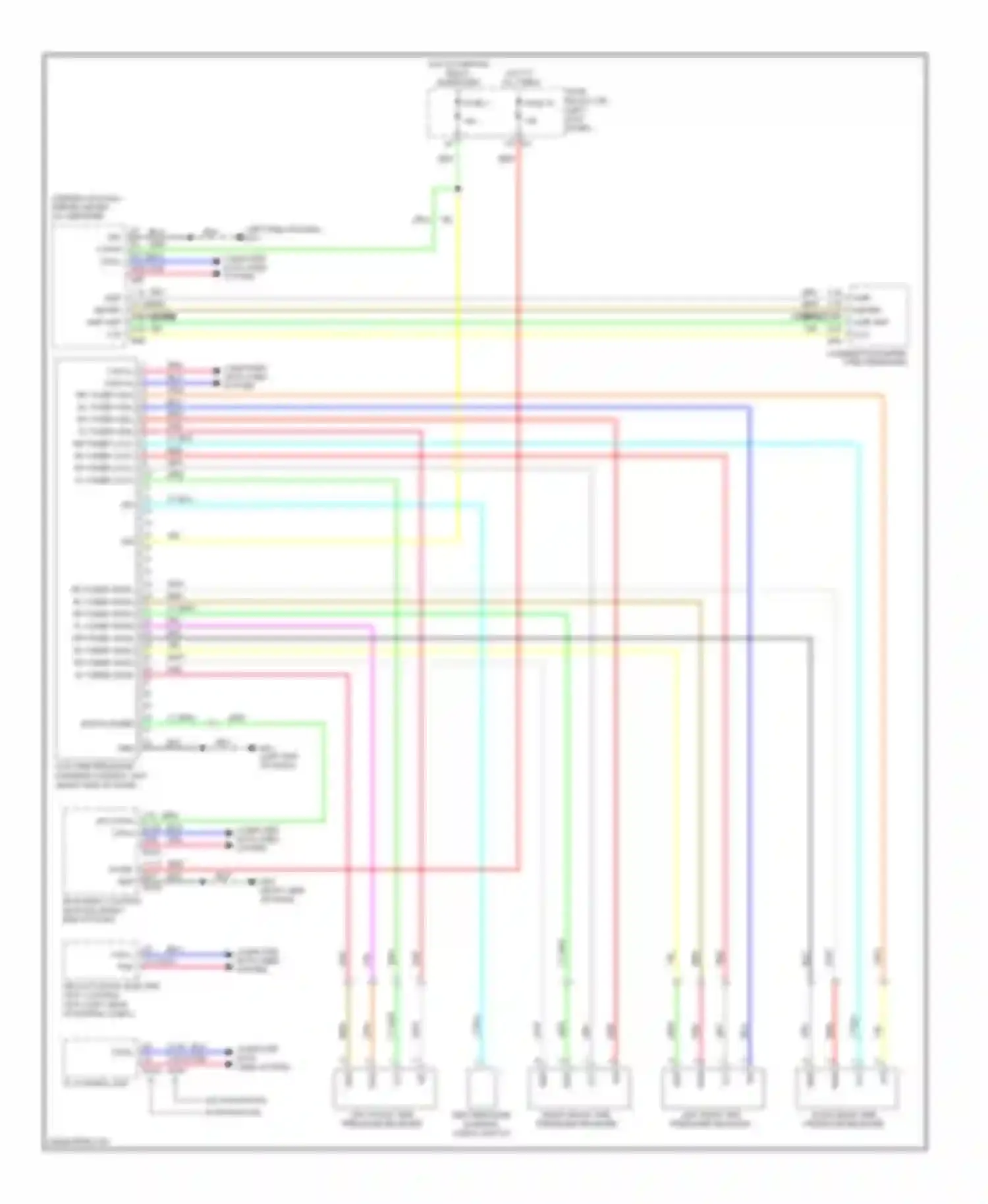 FX50 Infiniti II (2008-2012): Tire pressure monitoring circuit