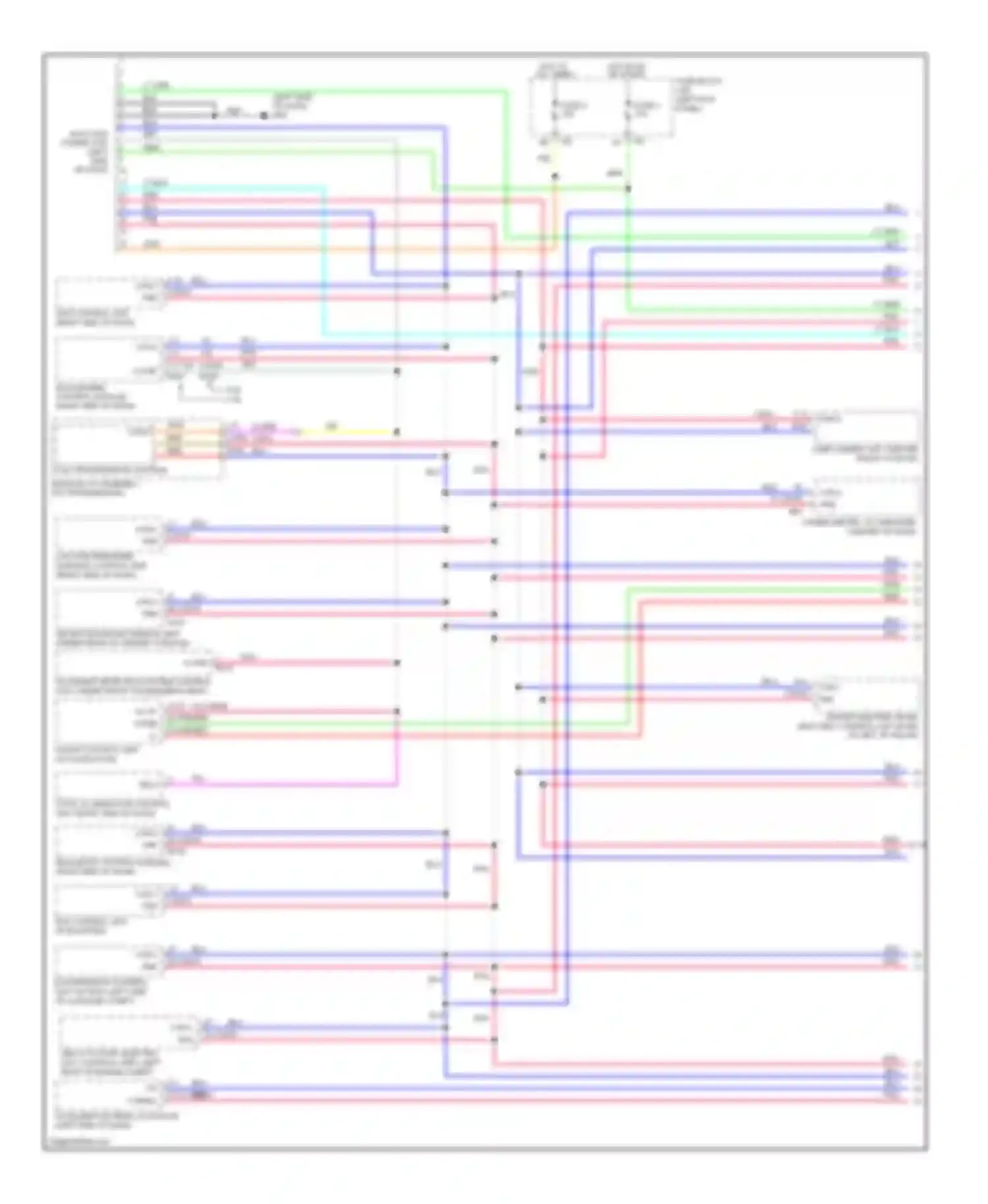 Wiring diagram 5 3 its comm-h its comm-l pnk for Infiniti FX50 II (2008-2012) (1 of 1)