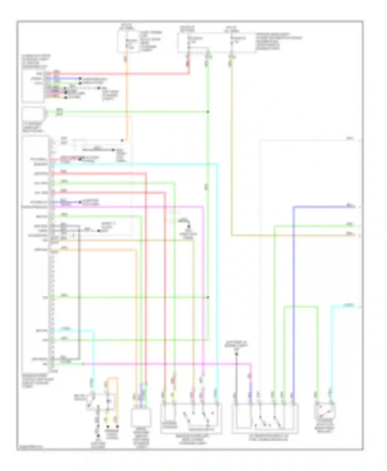 Wiring diagram grn for Infiniti FX50 II (2008-2012) (18 of 81)