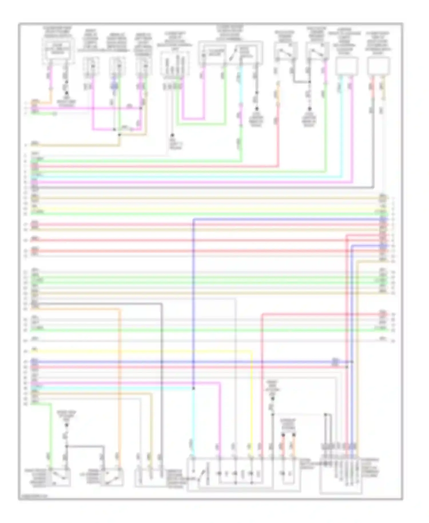 Wiring diagram grn for Infiniti FX50 II (2008-2012) (3 of 81)